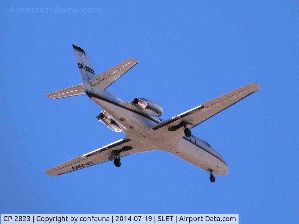 CP-2823, 1997 Cessna 560 Citation Ultra C/N 560-0451, Arriving to El Trompillo