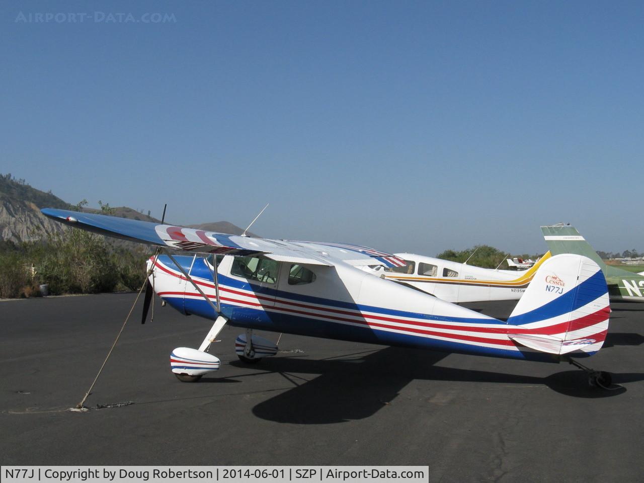 N77J, Cessna 140 C/N 11489, Cessna 140