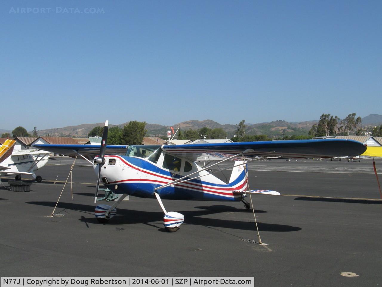 N77J, Cessna 140 C/N 11489, Cessna 140