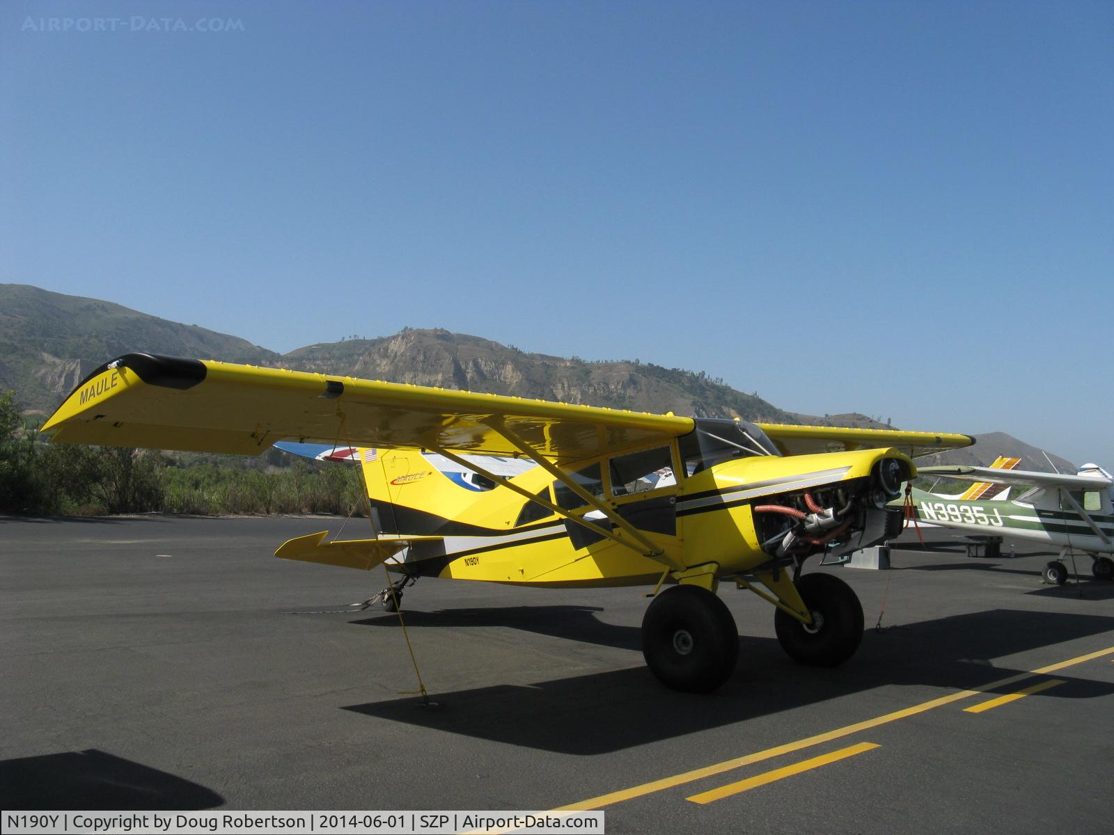 N190Y, 2005 Maule M-7-235B Super Rocket C/N 23085C, 2005 M-7-235B SUPER ROCKET, Lycoming O-540-W1A5 235 Hp, prop off and lower cowl off