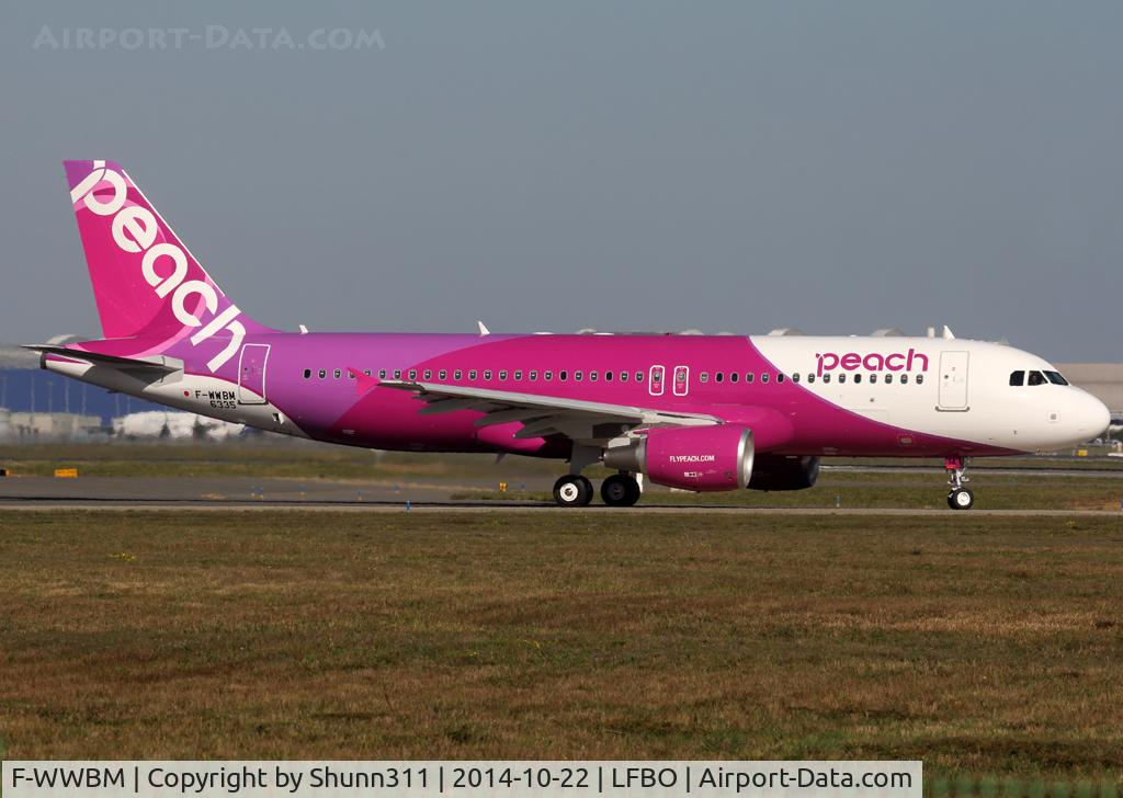 F-WWBM, 2014 Airbus A320-214 C/N 6335, C/n 6335 - To be JA814P