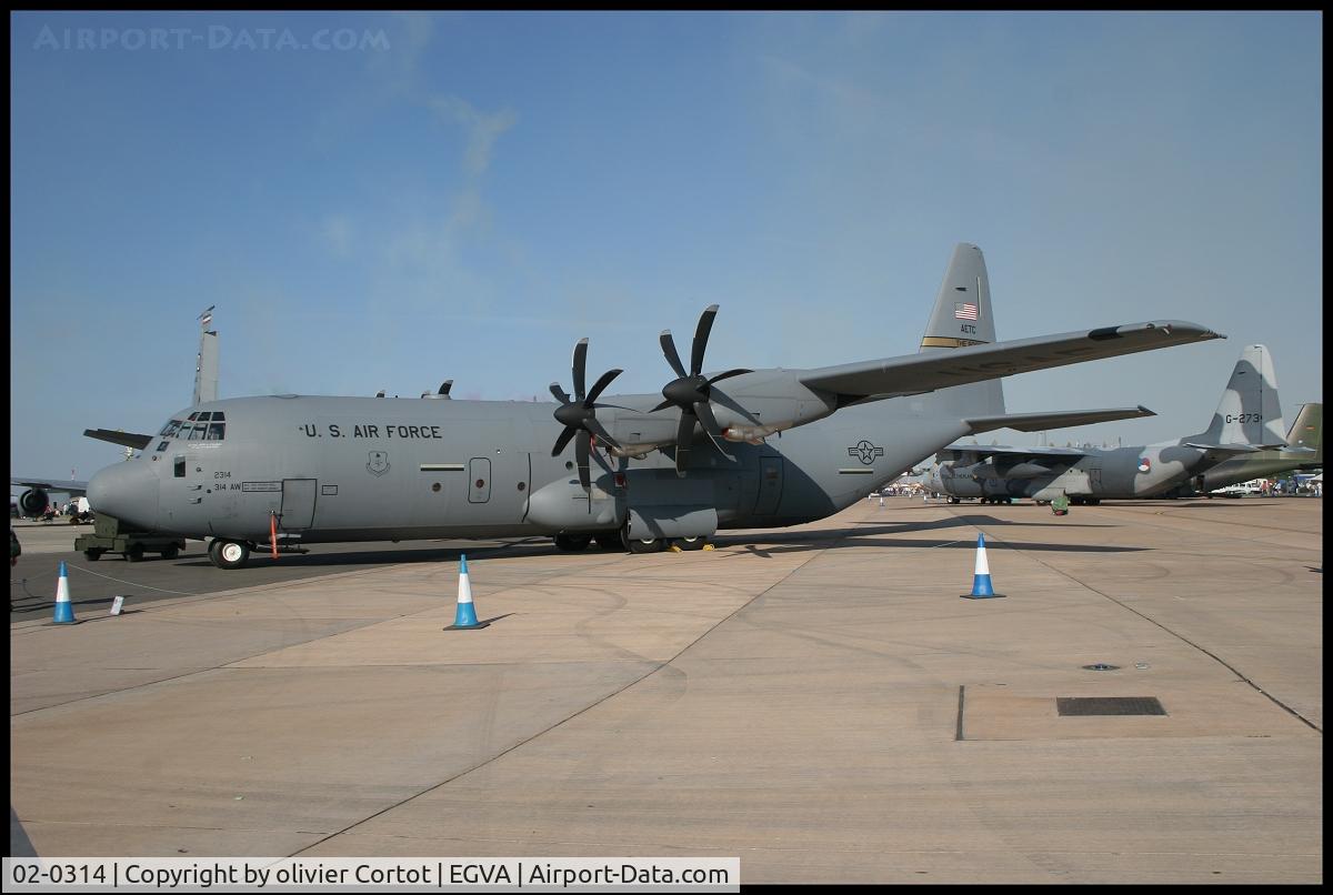02-0314, Lockheed CC-130J Hercules C/N 382-5545, RIAT 2005
