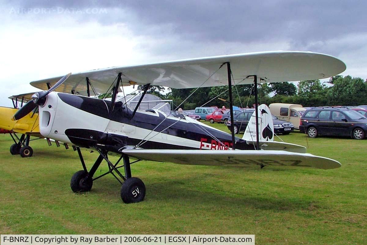 F-BNRZ, Stampe-Vertongen SV-4C C/N 357, SNCAN Stampe SV.4C [357] North Weald~G 21/06/2008