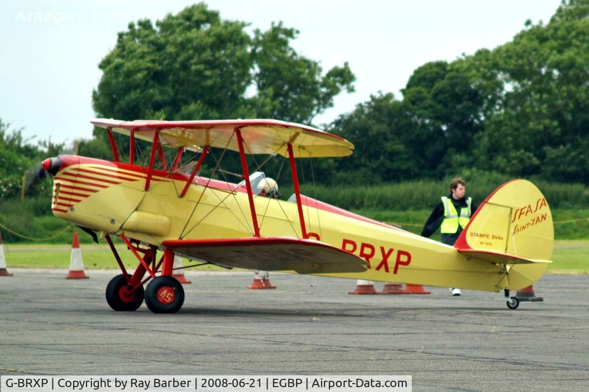 G-BRXP, 1948 Stampe-Vertongen SV-4C C/N 678, SNCAN Stampe SV.4C [678] North Weald~G 21/06/2008