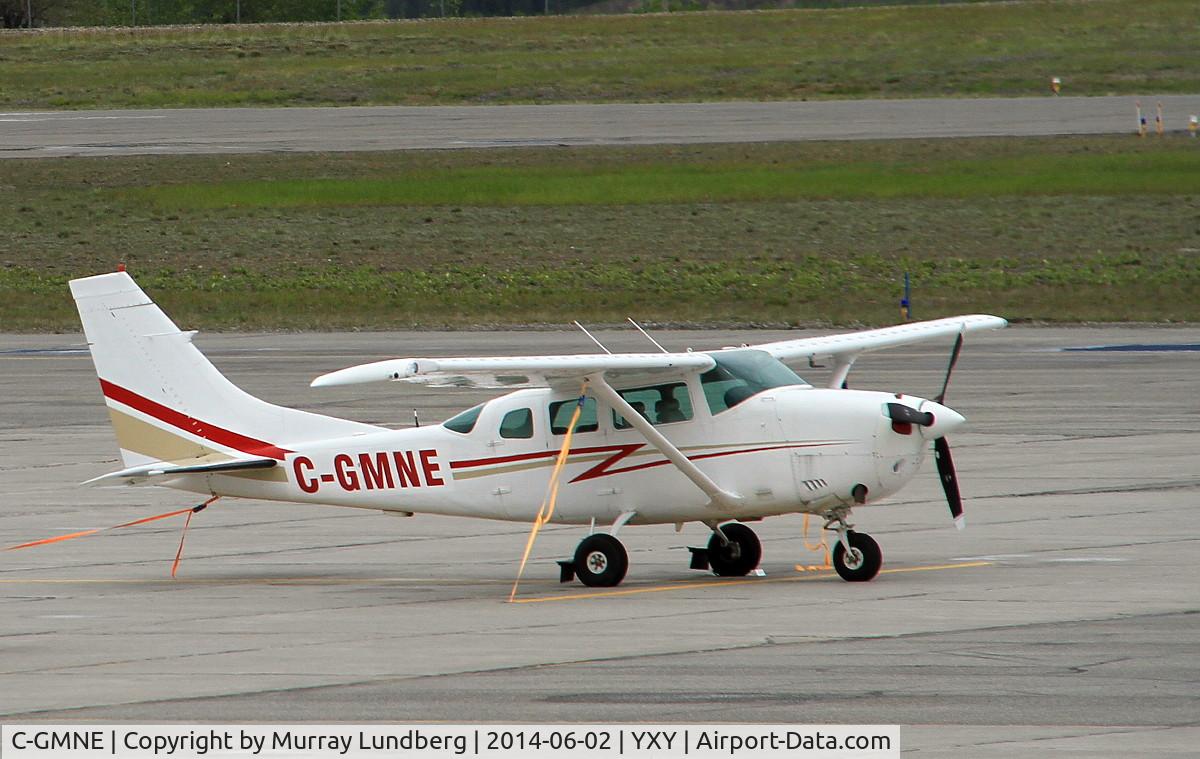 C-GMNE, 1979 Cessna U206 Stationair C/N U20604995, On the ramp at Whitehorse, Yukon
