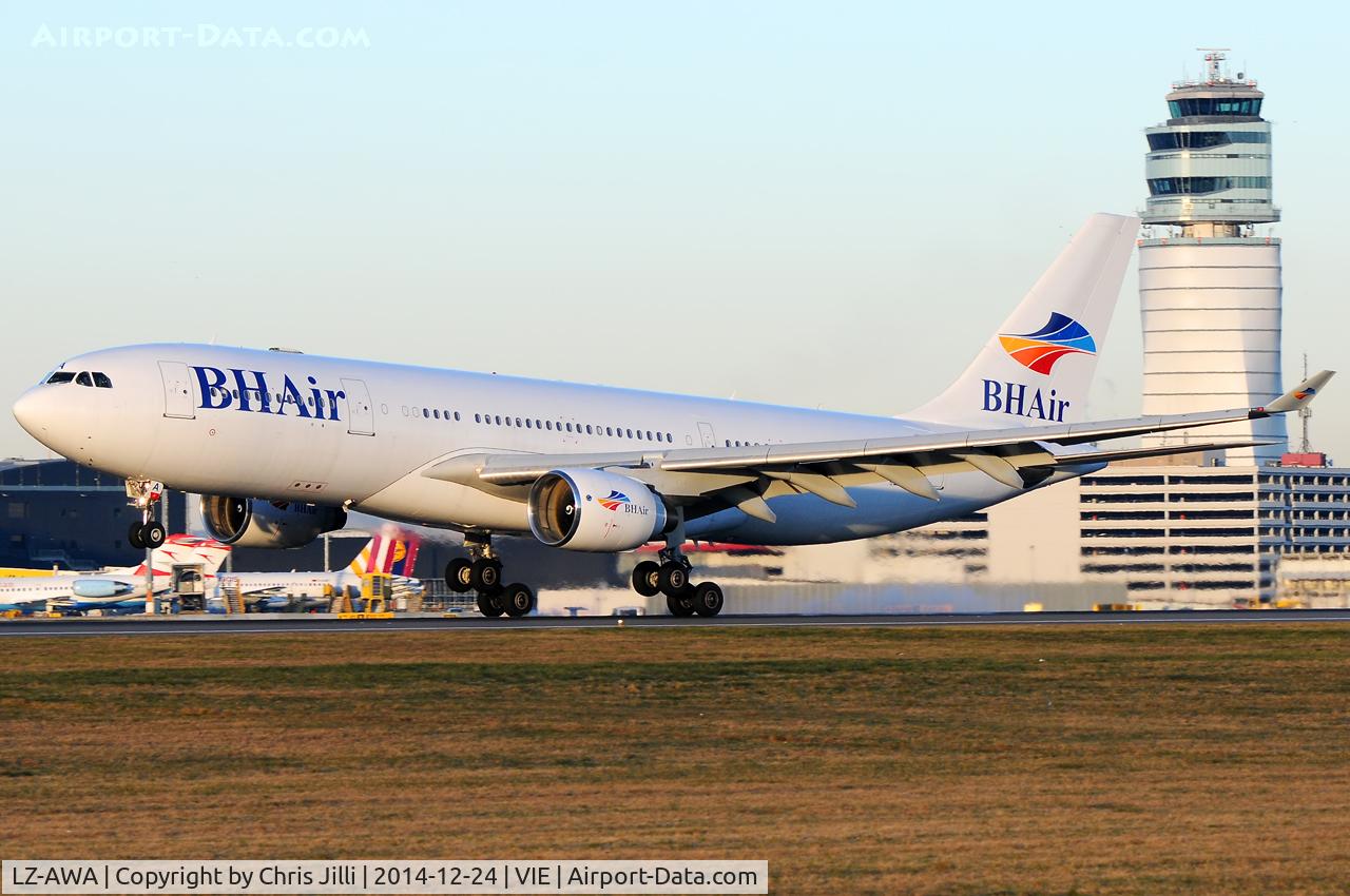 LZ-AWA, 1999 Airbus A330-223 C/N 255, BHAir Balkan Holidays Air