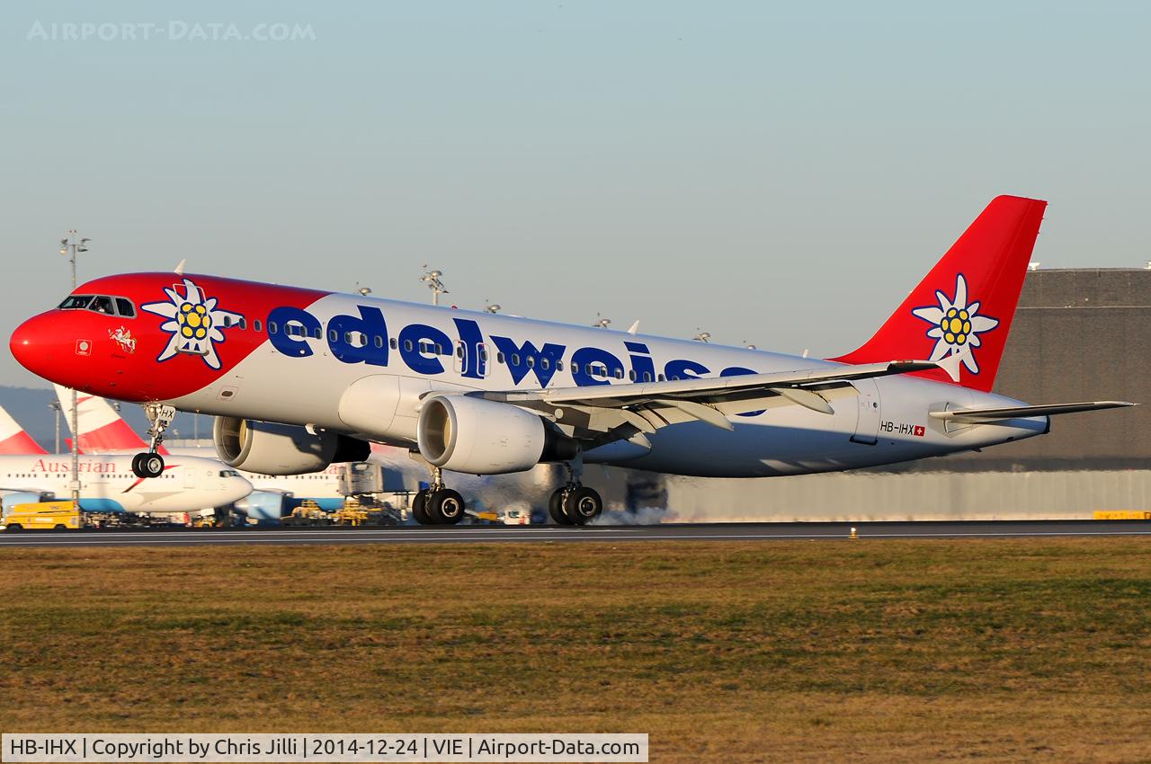 HB-IHX, 1998 Airbus A320-214 C/N 0942, Edelweiss