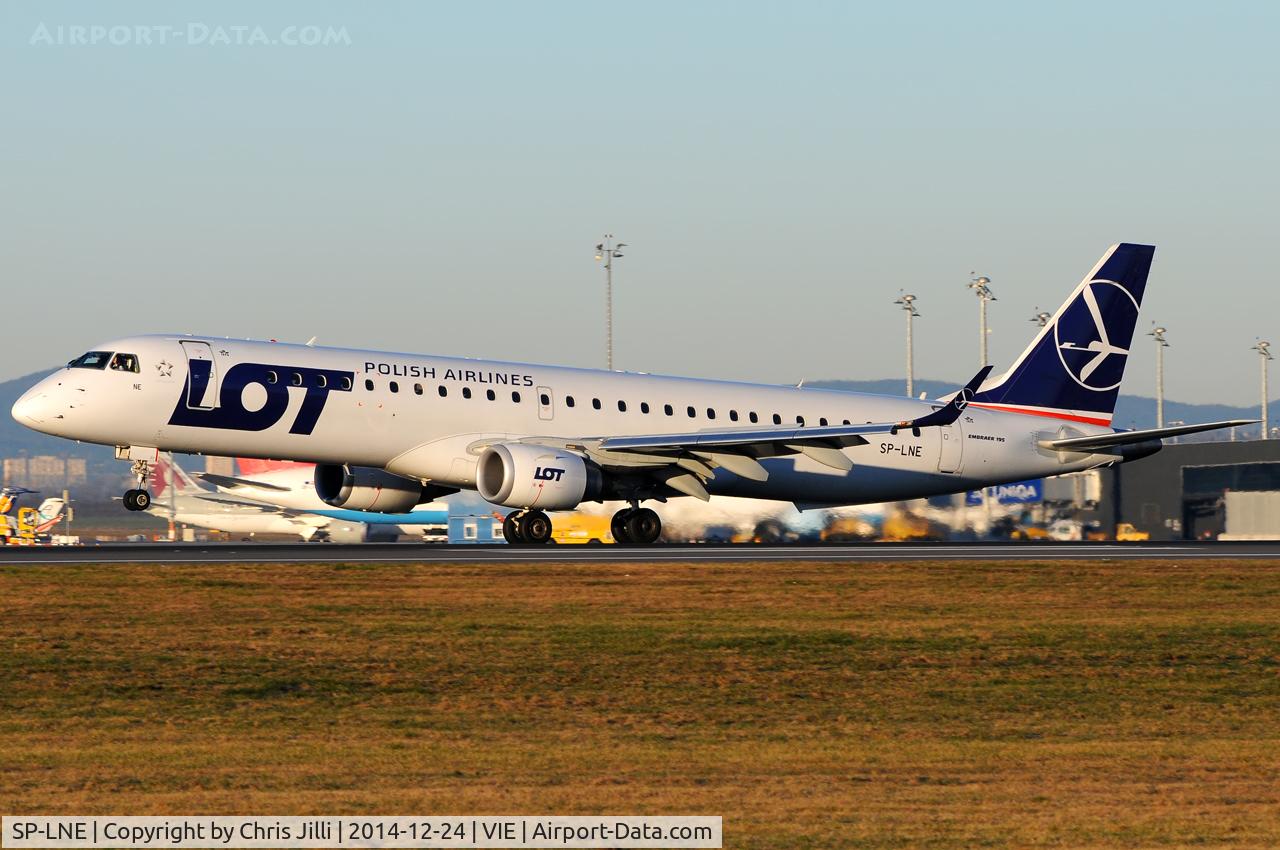 SP-LNE, 2012 Embraer 195LR (ERJ-190-200LR) C/N 19000583, LOT Polish Airlines