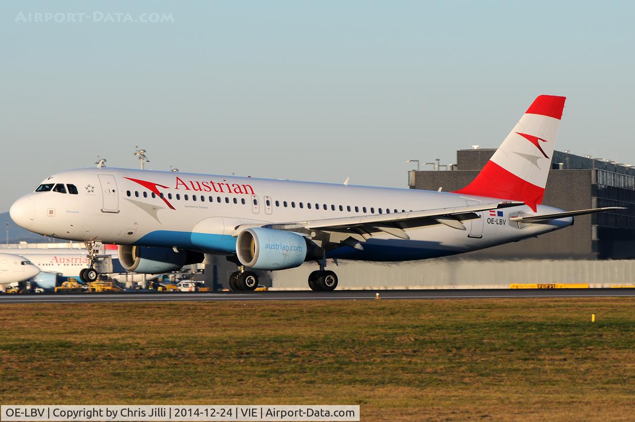 OE-LBV, 2000 Airbus A320-214 C/N 1385, Austrian Airlines