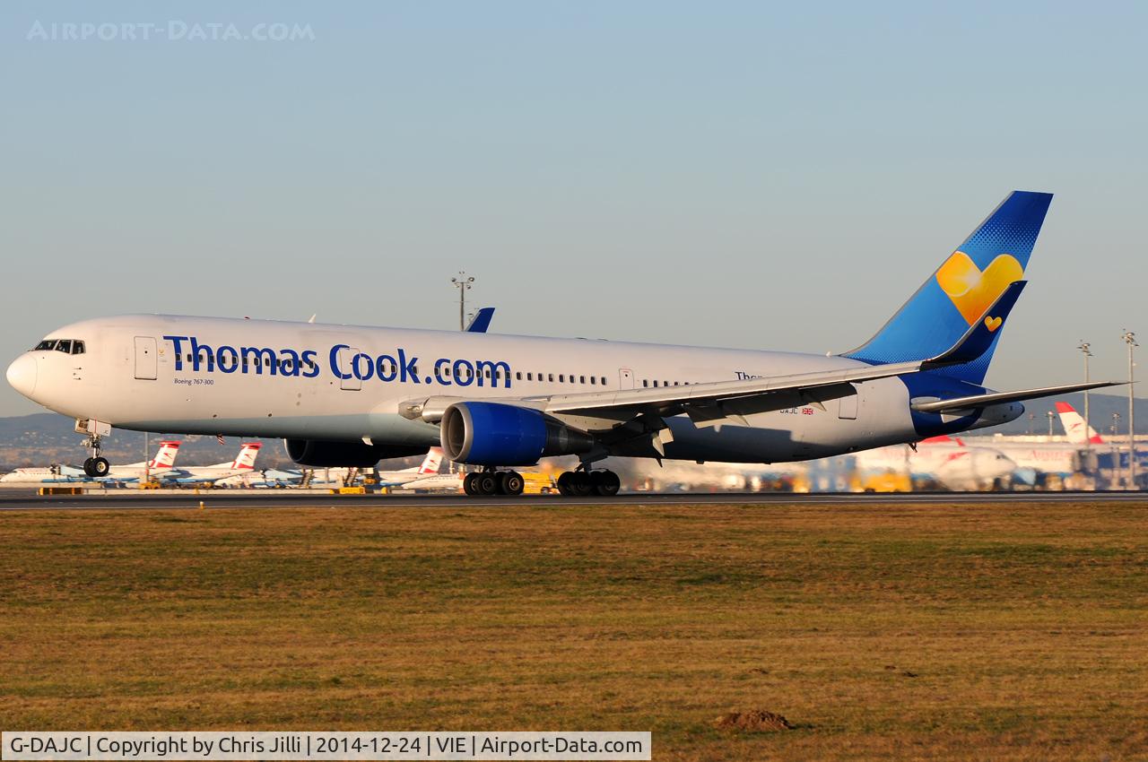 G-DAJC, 1994 Boeing 767-31K C/N 27206, Thomas Cook