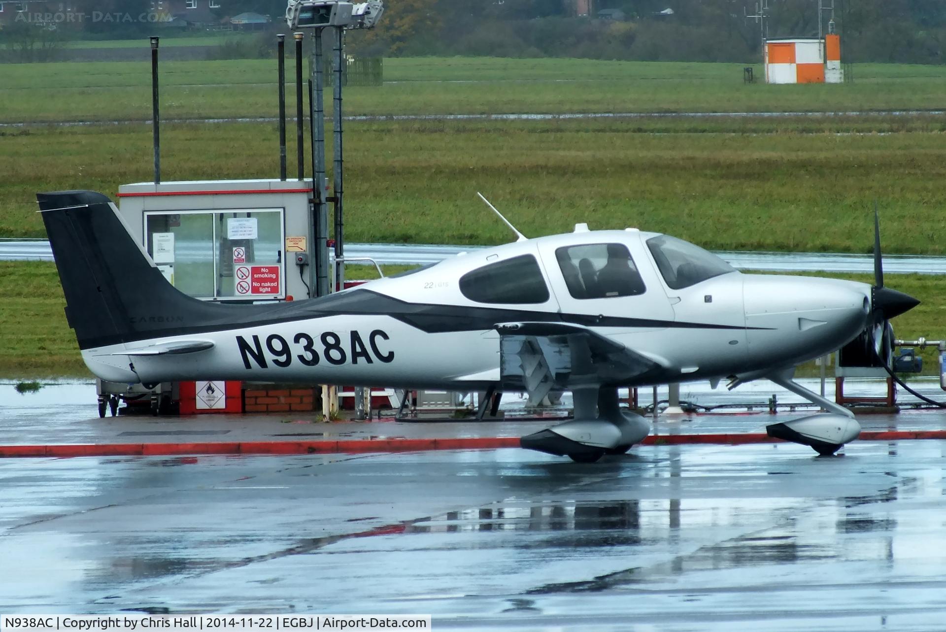 N938AC, 2014 Cirrus SR22 Carbon C/N 4146, privately owned