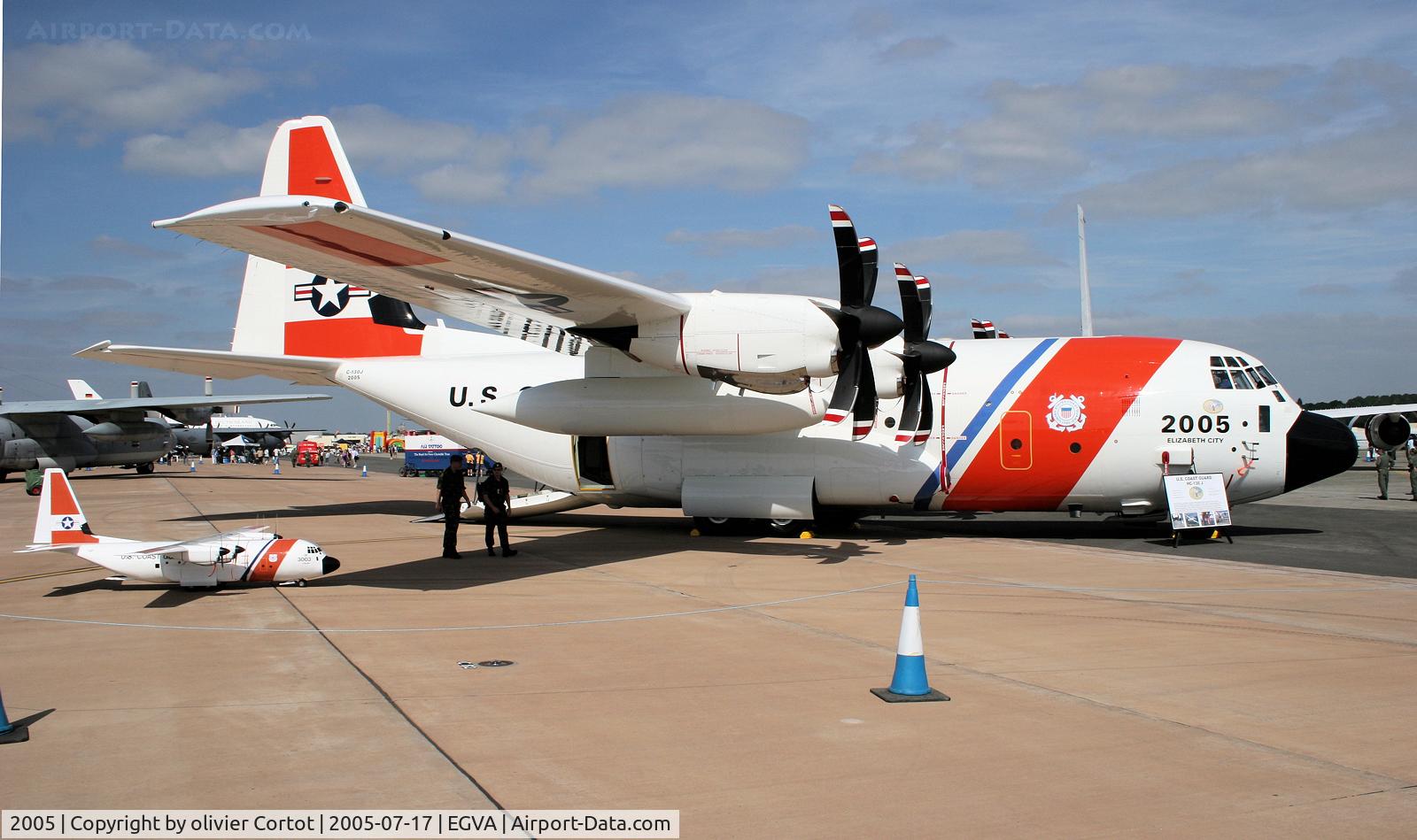 2005, 2003 Lockheed Martin HC-130J Hercules C/N 382-5541, note the mini hercules !