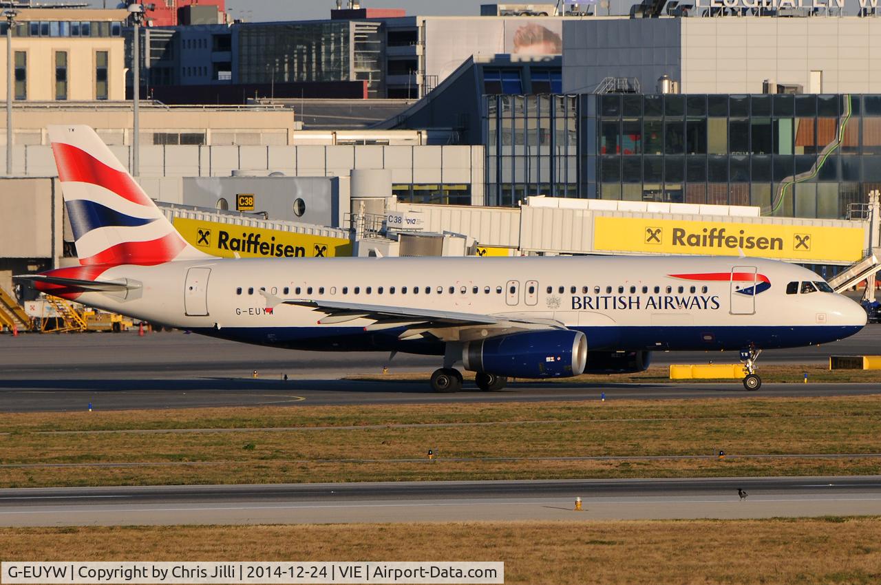 G-EUYW, 2014 Airbus A320-232 C/N 6129, British Airways