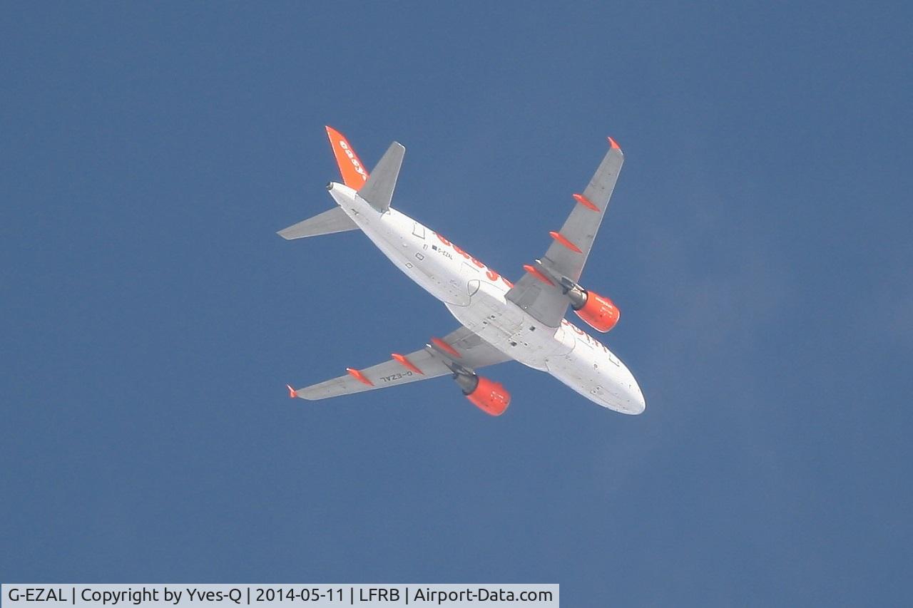 G-EZAL, 2006 Airbus A319-111 C/N 2754, Airbus A319-111, Flight to Paris CDC, Brest-Bretagne airport (LFRB-BES)