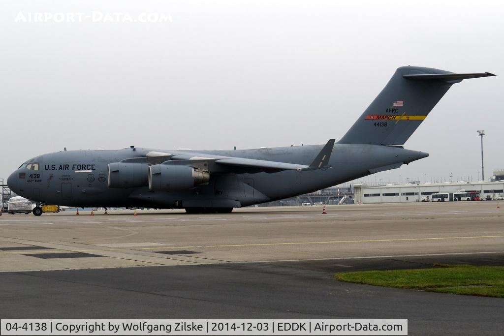 04-4138, 2004 Boeing C-17A Globemaster III C/N P-138, visitor