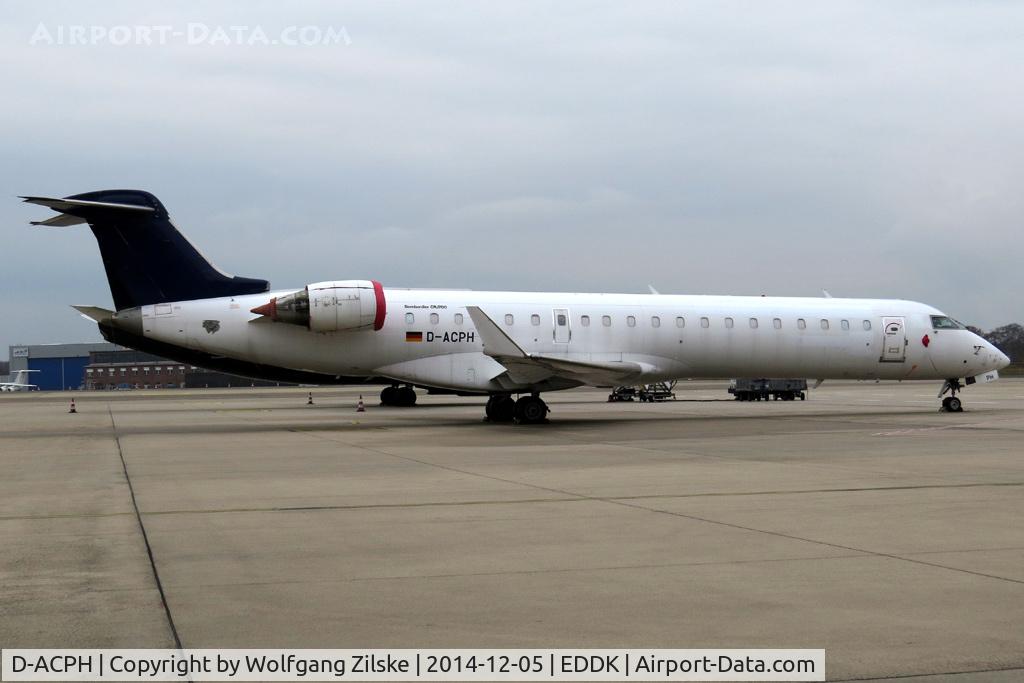 D-ACPH, 2002 Canadair CRJ-701ER (CL-600-2C10) Regional Jet C/N 10043, ex-DLH c/s