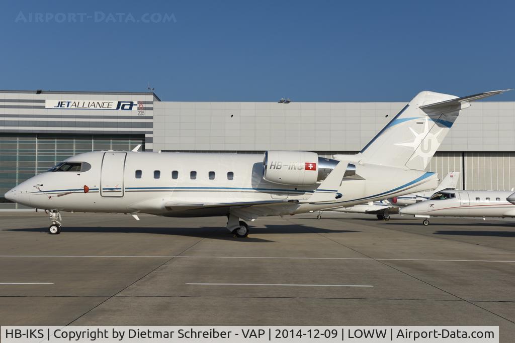 HB-IKS, 1989 Canadair Challenger 601-3A (CL-600-2B16) C/N 5042, CL600
