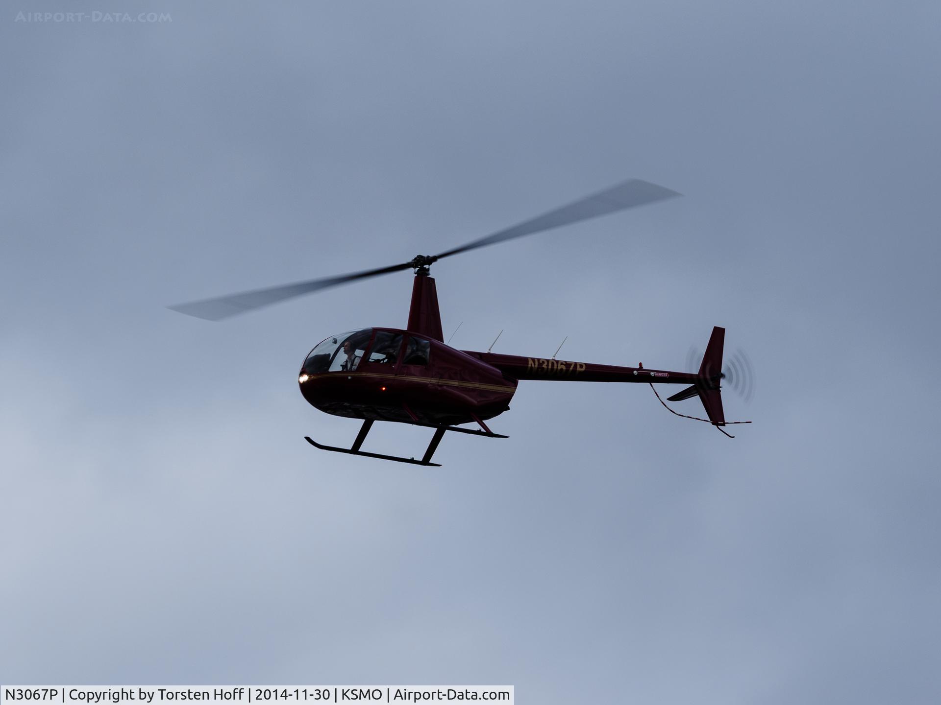 N3067P, 2007 Robinson R44 II C/N 12046, N3067P arriving on RWY 21