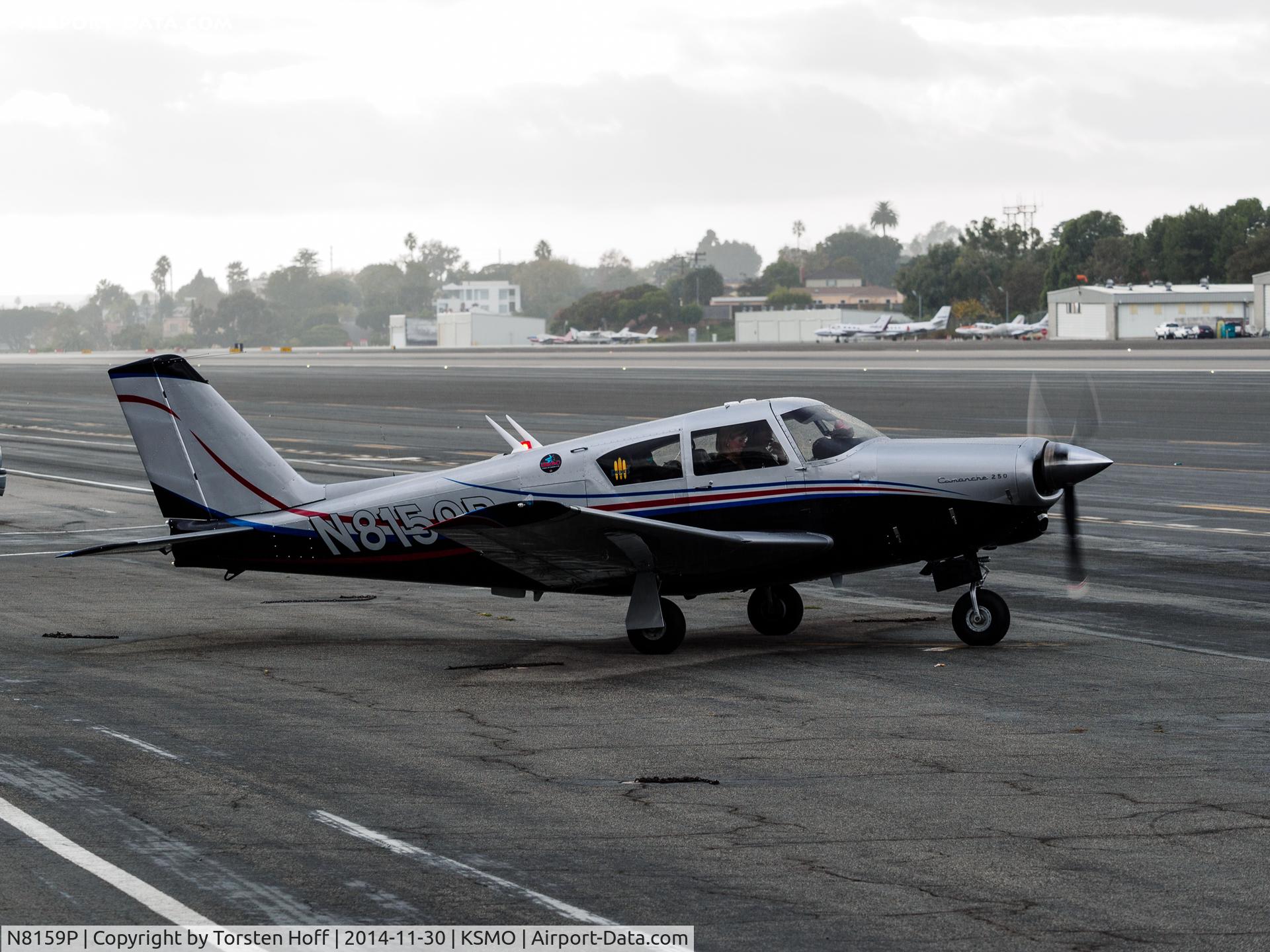 N8159P, 1963 Piper PA-24-250 Comanche C/N 24-3414, N8159P at the transient parking area of KSMO