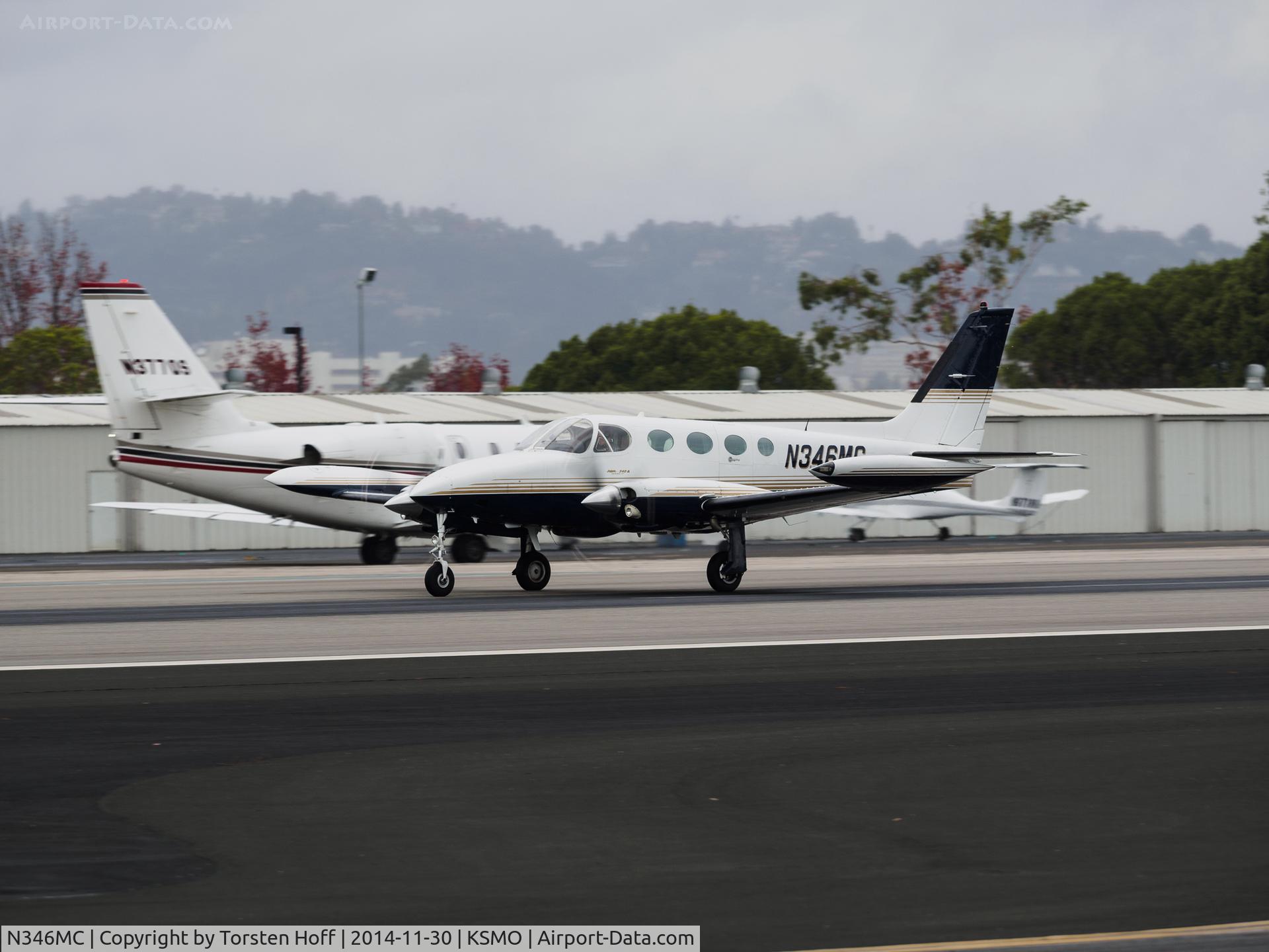 N346MC, Cessna 340A C/N 340A-0425, N346MC departing from RWY 21