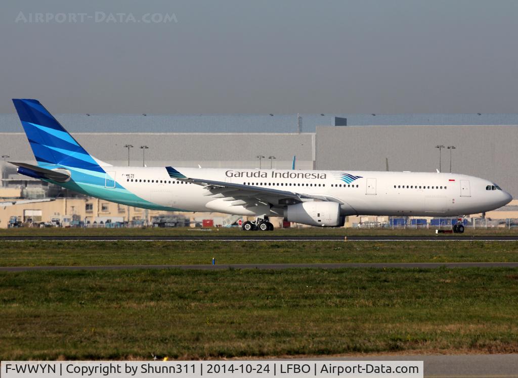 F-WWYN, 2014 Airbus A330-343 C/N 1577, C/n 1577 - To be PK-GPV