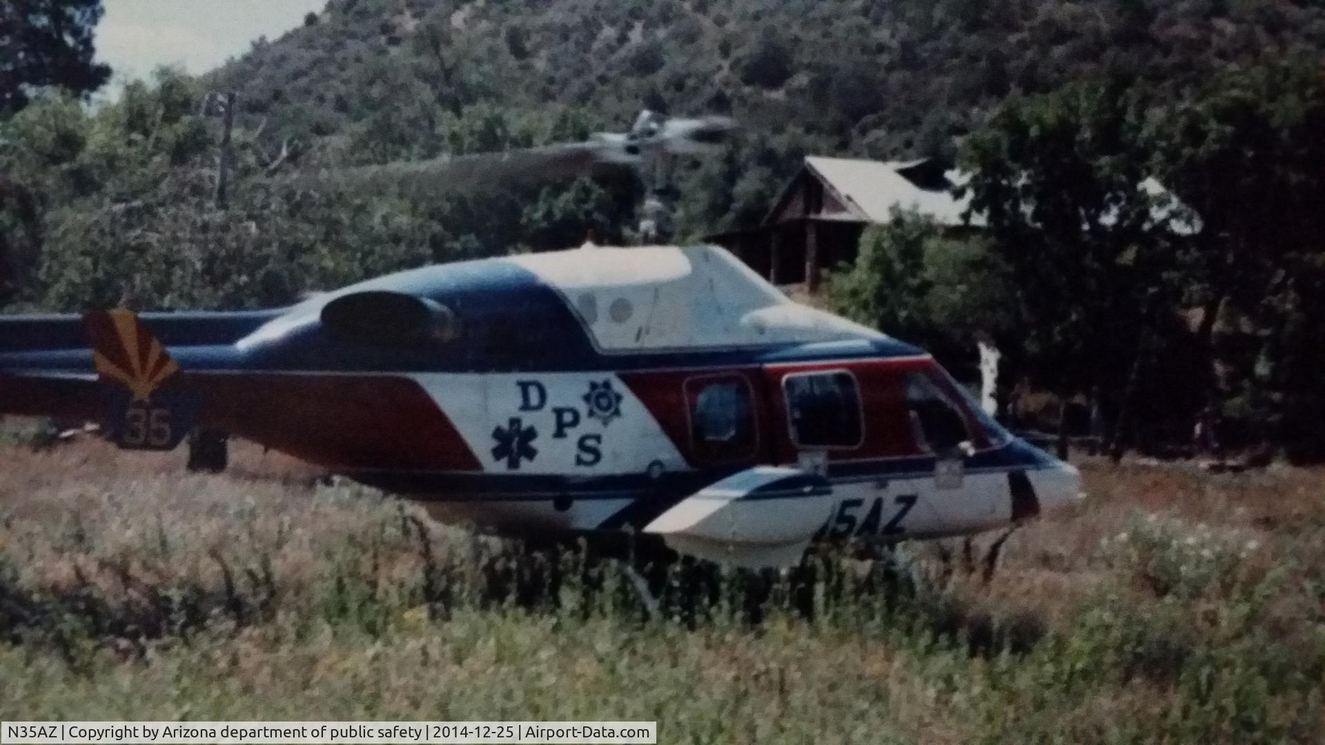 N35AZ, 1983 Bell 222U C/N 47503, ARIZONA