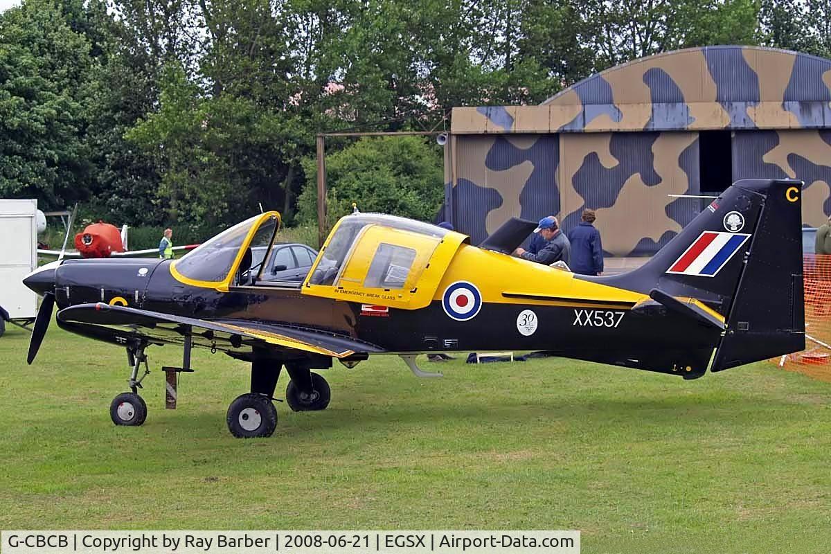 G-CBCB, 1973 Scottish Aviation Bulldog T.1 C/N BH.120/223, Scottish Aviation SA.120 T.1 Bulldog [BH120/223] North Weald~G 21/06/2008