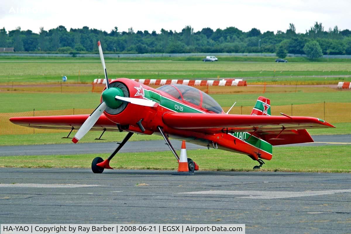 HA-YAO, 1998 Sukhoi Su-29 C/N N0001-01, HA-YAO   Sukhoi Su-29 [N1001-001] North Weald~G 21/06/2008