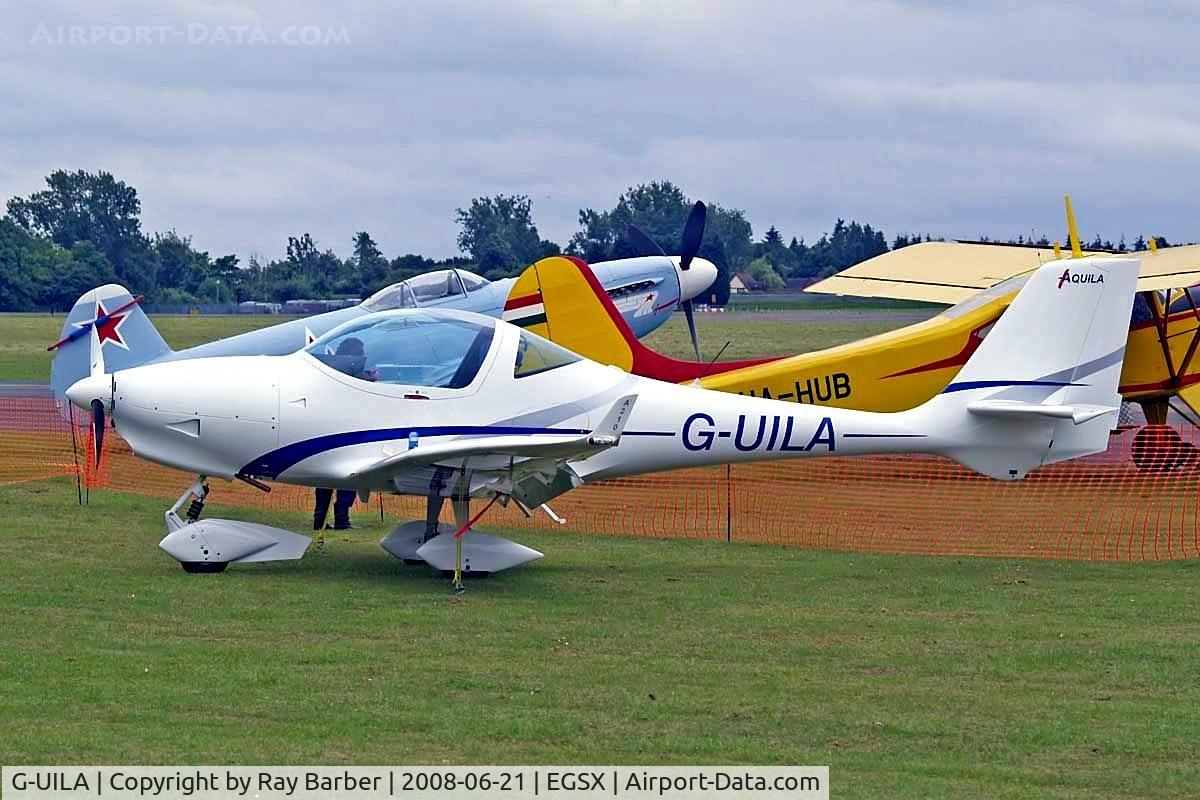 G-UILA, 2007 Aquila A210 (AT01) C/N AT01-165, Aquila A.210 [AT01-165] North Weald~G 21/06/2008