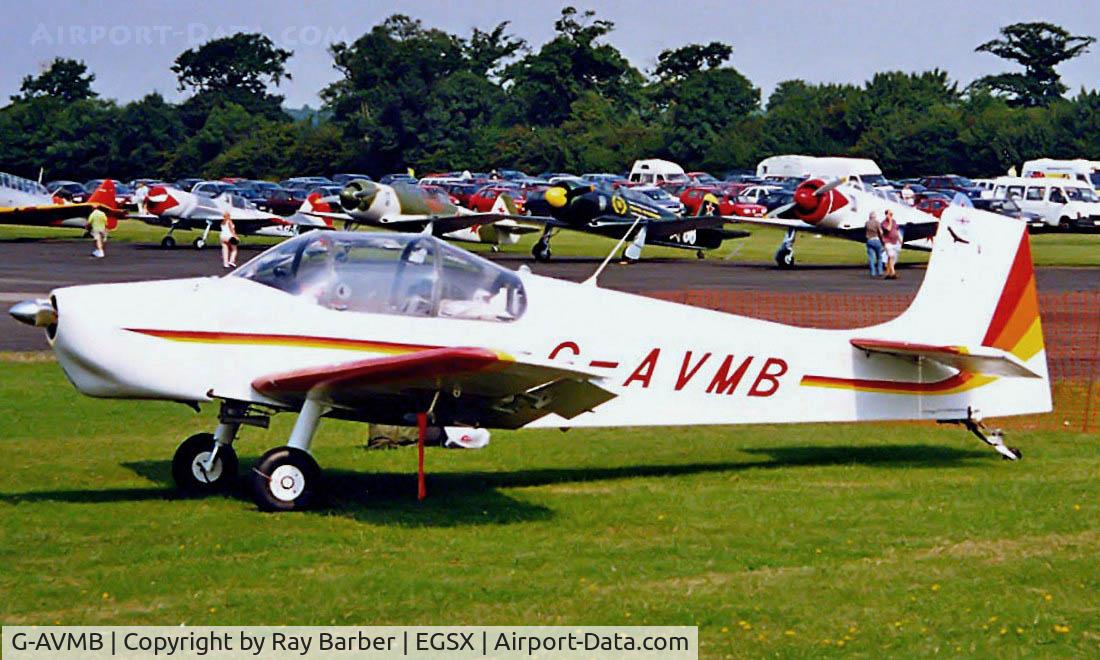 G-AVMB, 1967 Rollason Druine D-62B Condor C/N RAE/621, Rollason D.62B Condor [RAE621] North Weald~G 05/05/1996