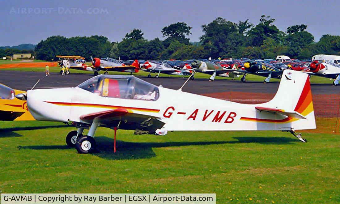 G-AVMB, 1967 Rollason Druine D-62B Condor C/N RAE/621, Rollason D.62B Condor [RAE621] North Weald~G 05/05/1996