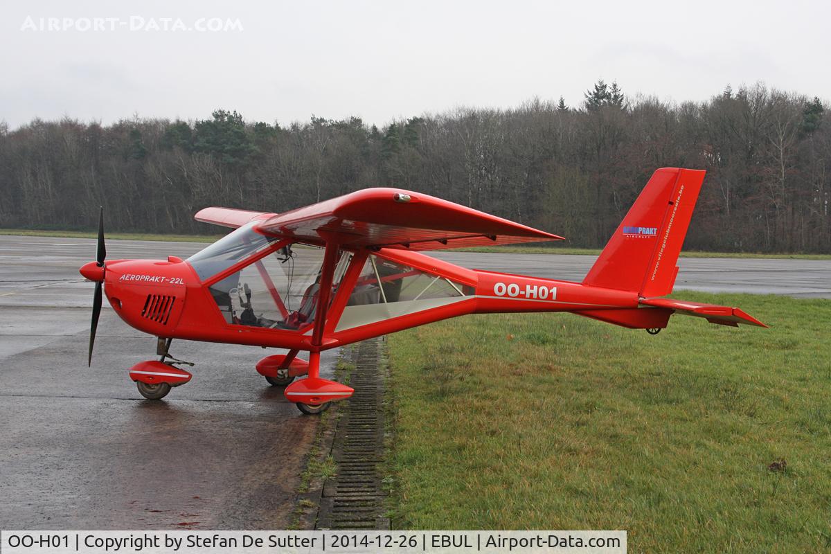 OO-H01, 2008 Aeroprakt A-22 Vision C/N 287, Parked @ Aeroclub Brugge.