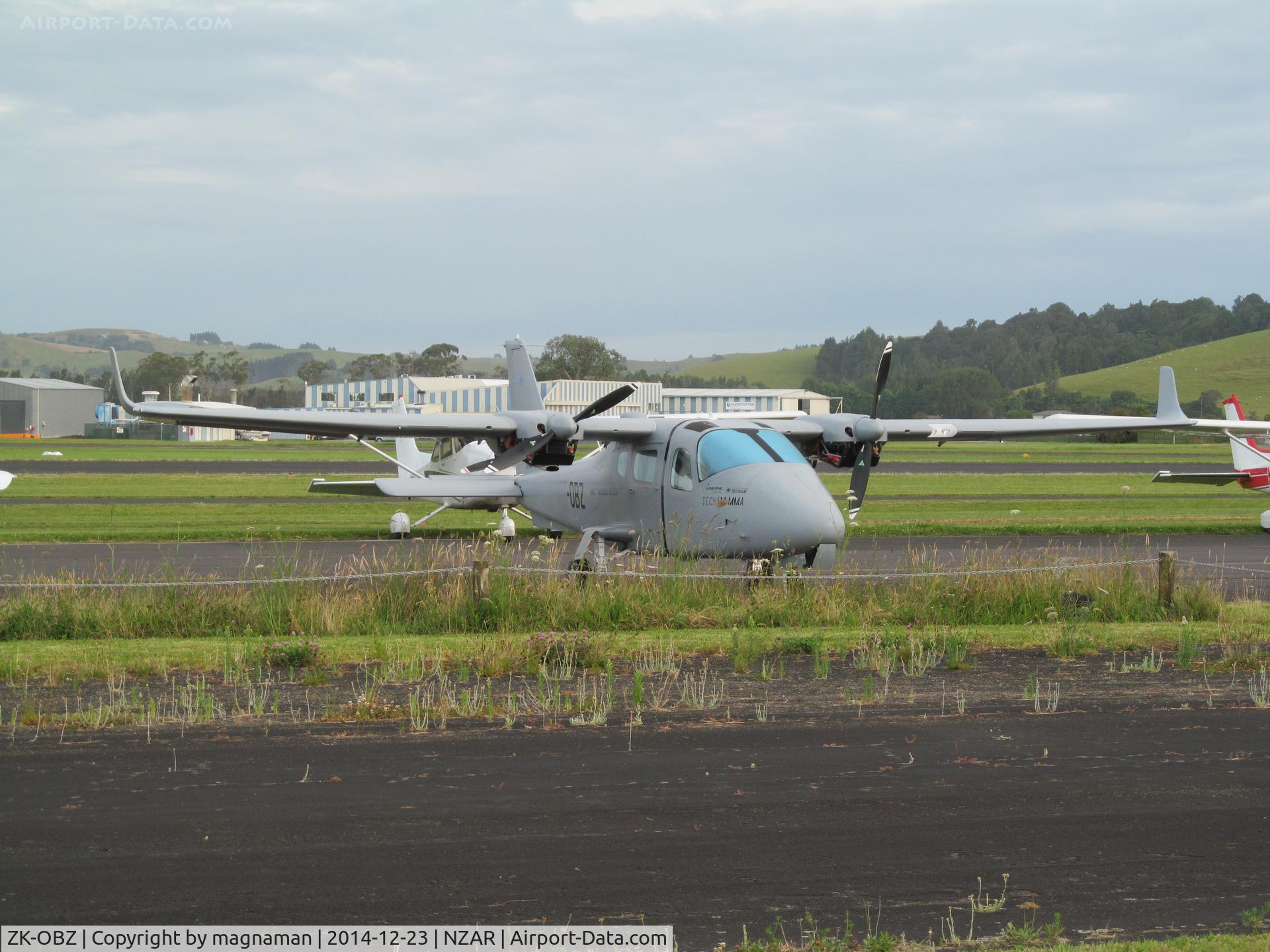 ZK-OBZ, 2011 Tecnam P-2006T C/N 083, At ardmore