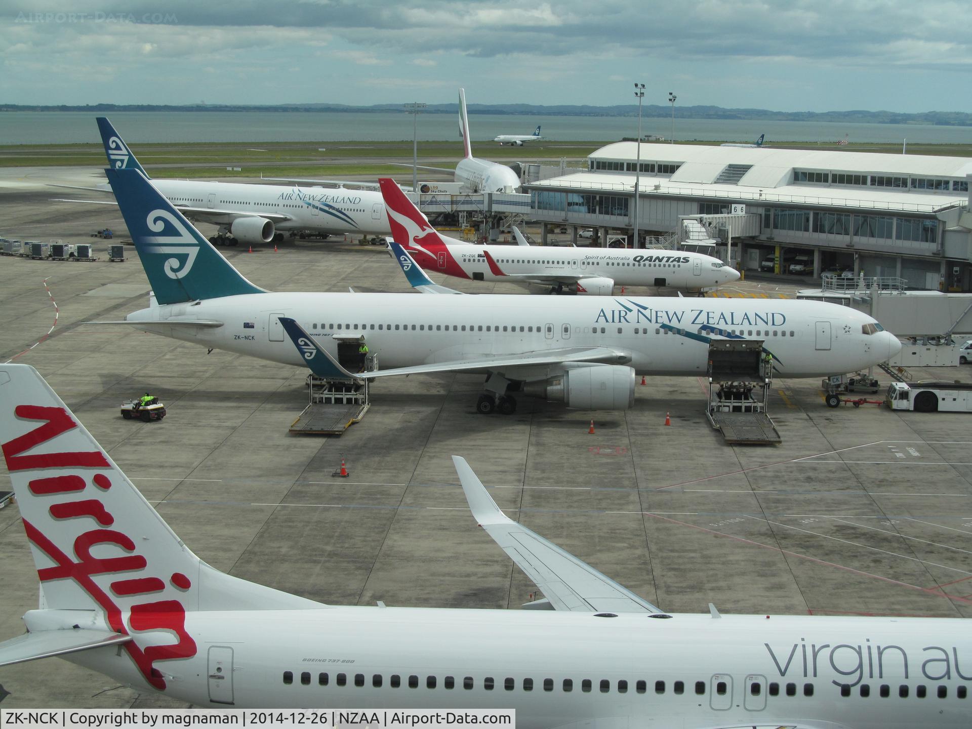ZK-NCK, 1997 Boeing 767-319/ER C/N 26971, on stand