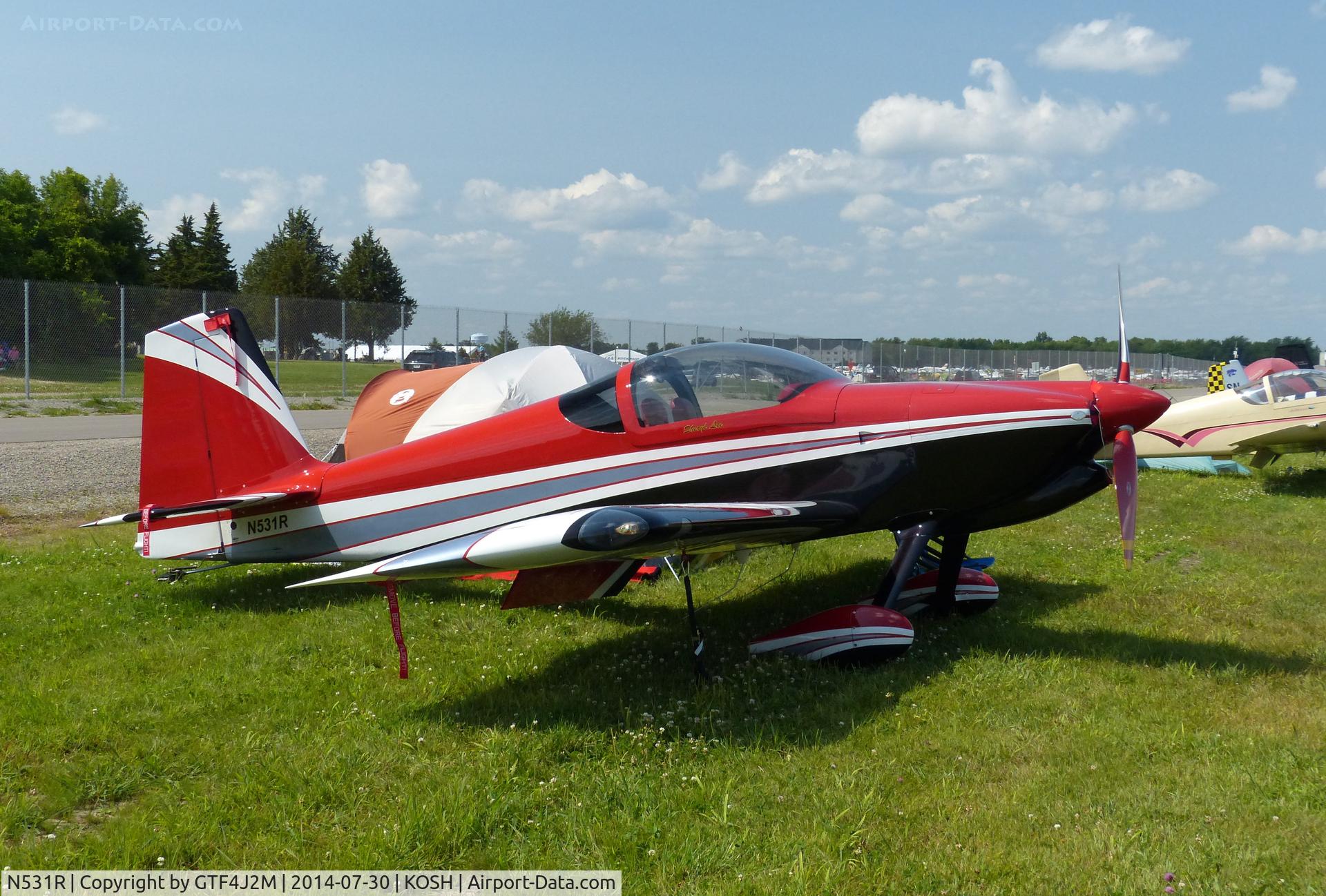 N531R, 2014 Vans RV-7 C/N 73536, N531R  at Oshkosh 30.7.14