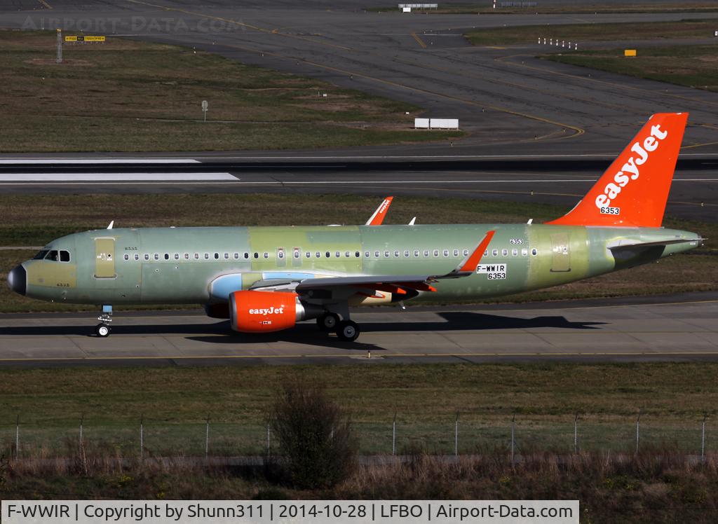 F-WWIR, 2014 Airbus A320-214 C/N 6353, C/n 6353 - For EasyJet