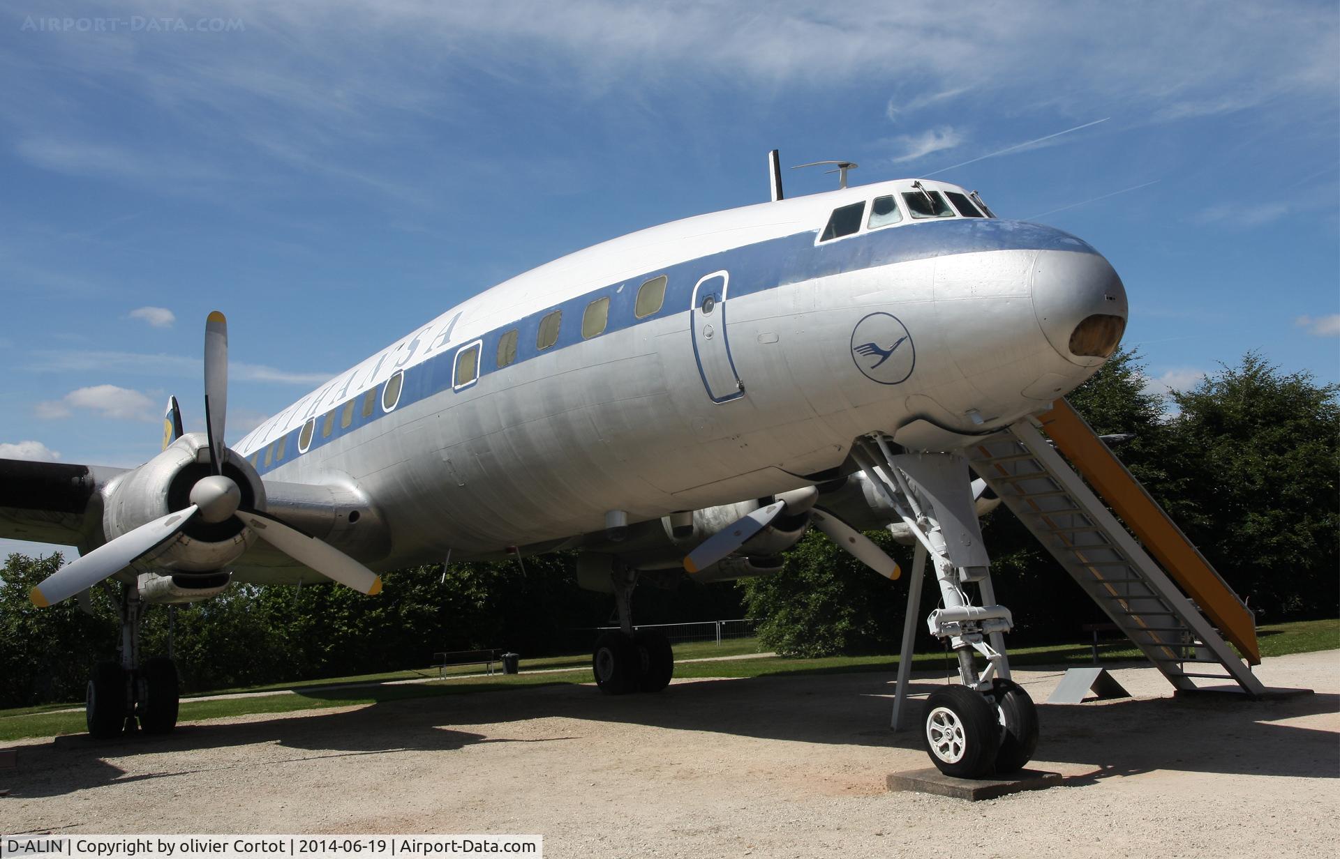D-ALIN, 1955 Lockheed L-1049G Super Constellation C/N 4604, Hemmerskeil museum