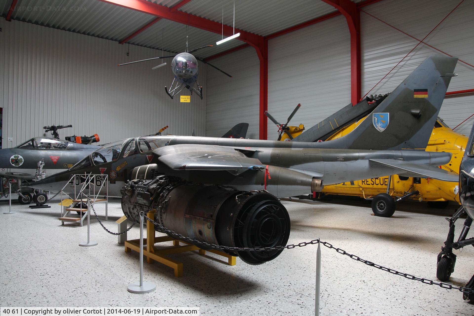 40 61, Dassault-Dornier Alpha Jet A C/N 0061, Hemmerskeil museum