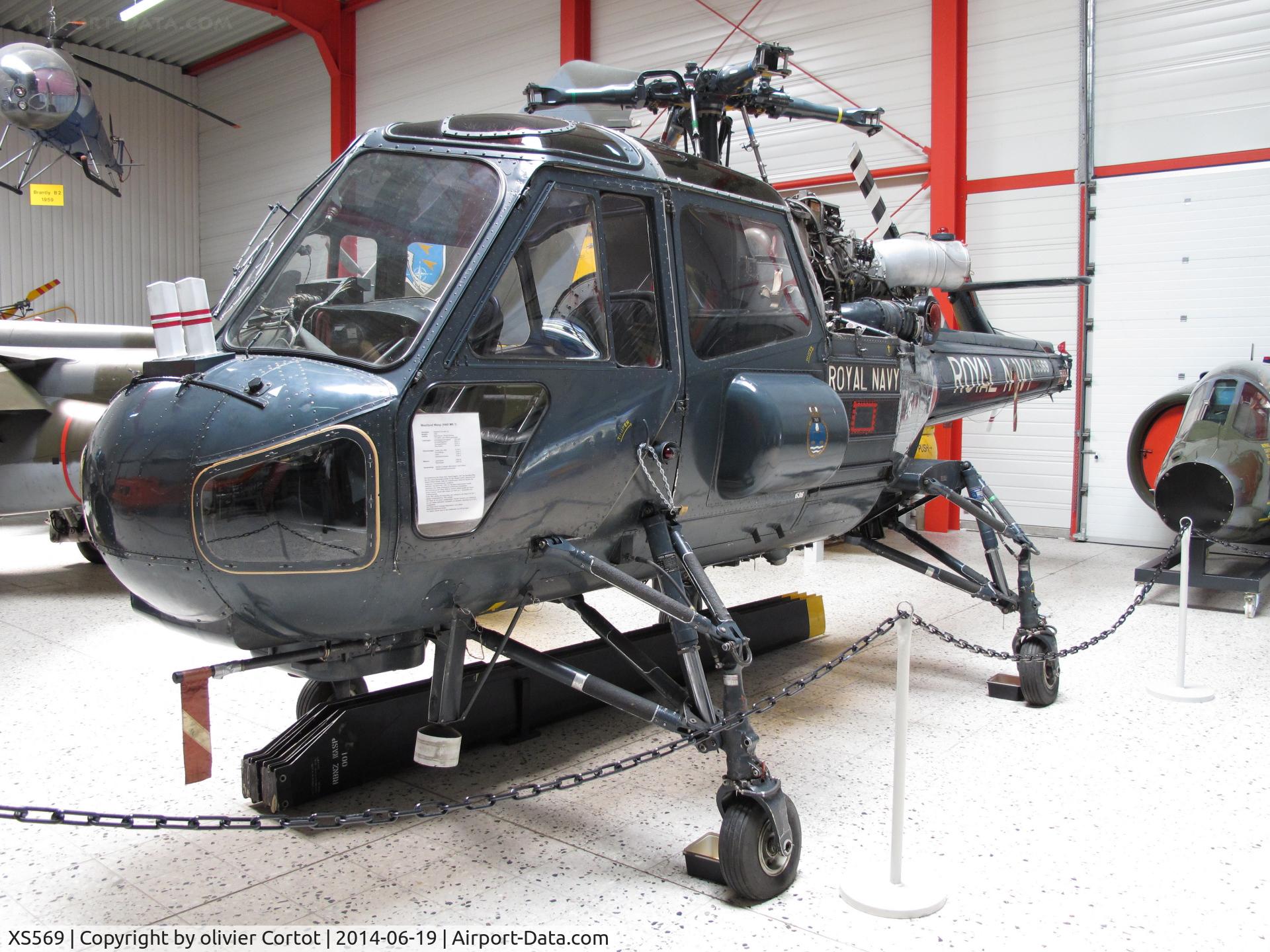 XS569, Westland Wasp HAS.1 C/N F9580, Hemmerskeil museum