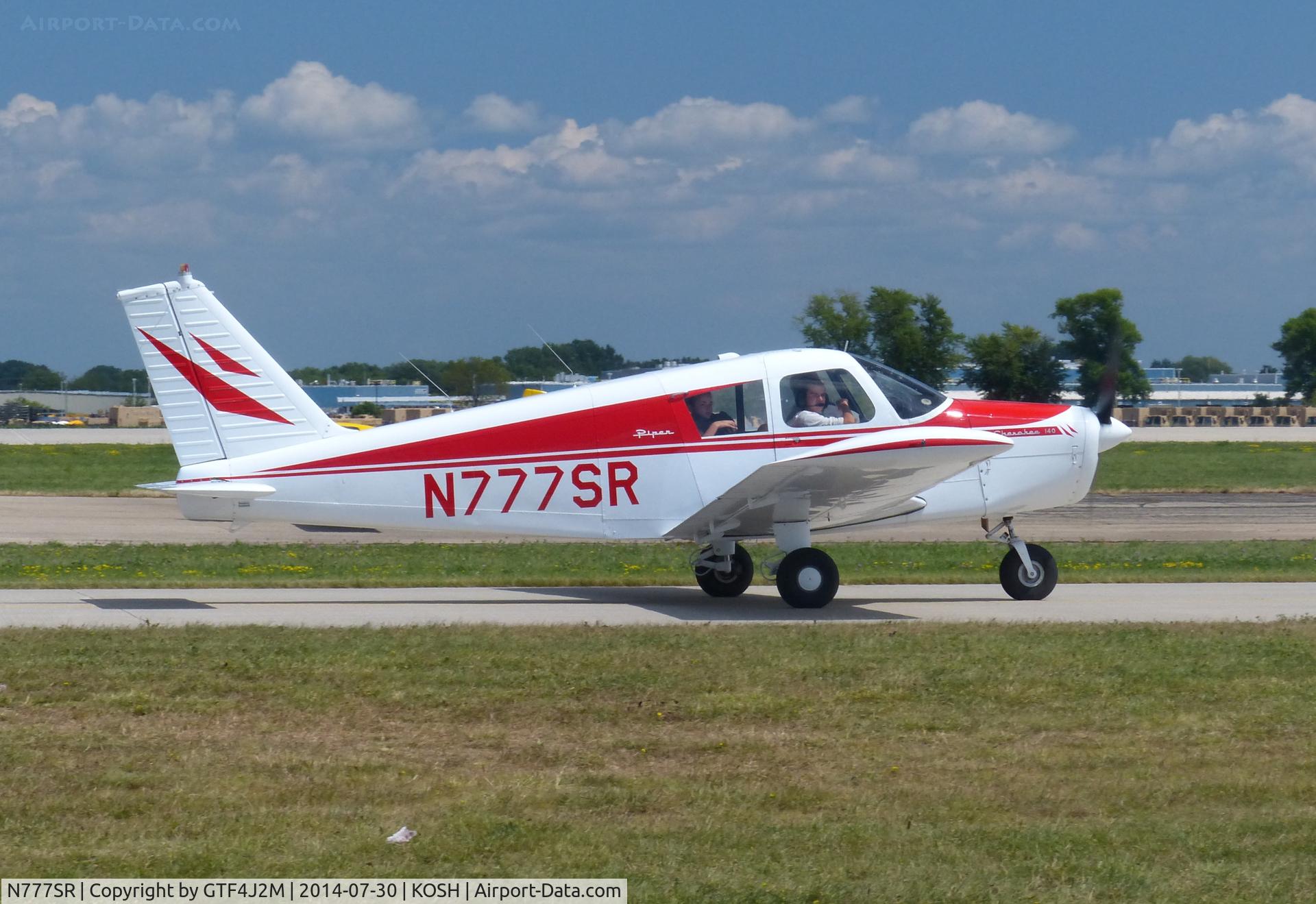 N777SR, 1964 Piper PA-28-140 C/N 28-20268, N777SR  at Oshkosh 30.7.14