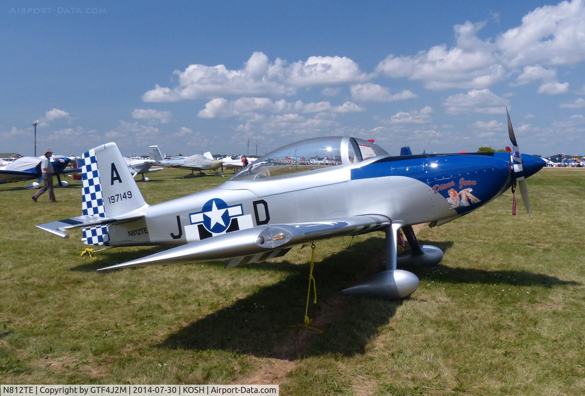 N812TE, 2013 Vans RV-8 C/N 197149, N812TE  at Oshkosh 30.7.14