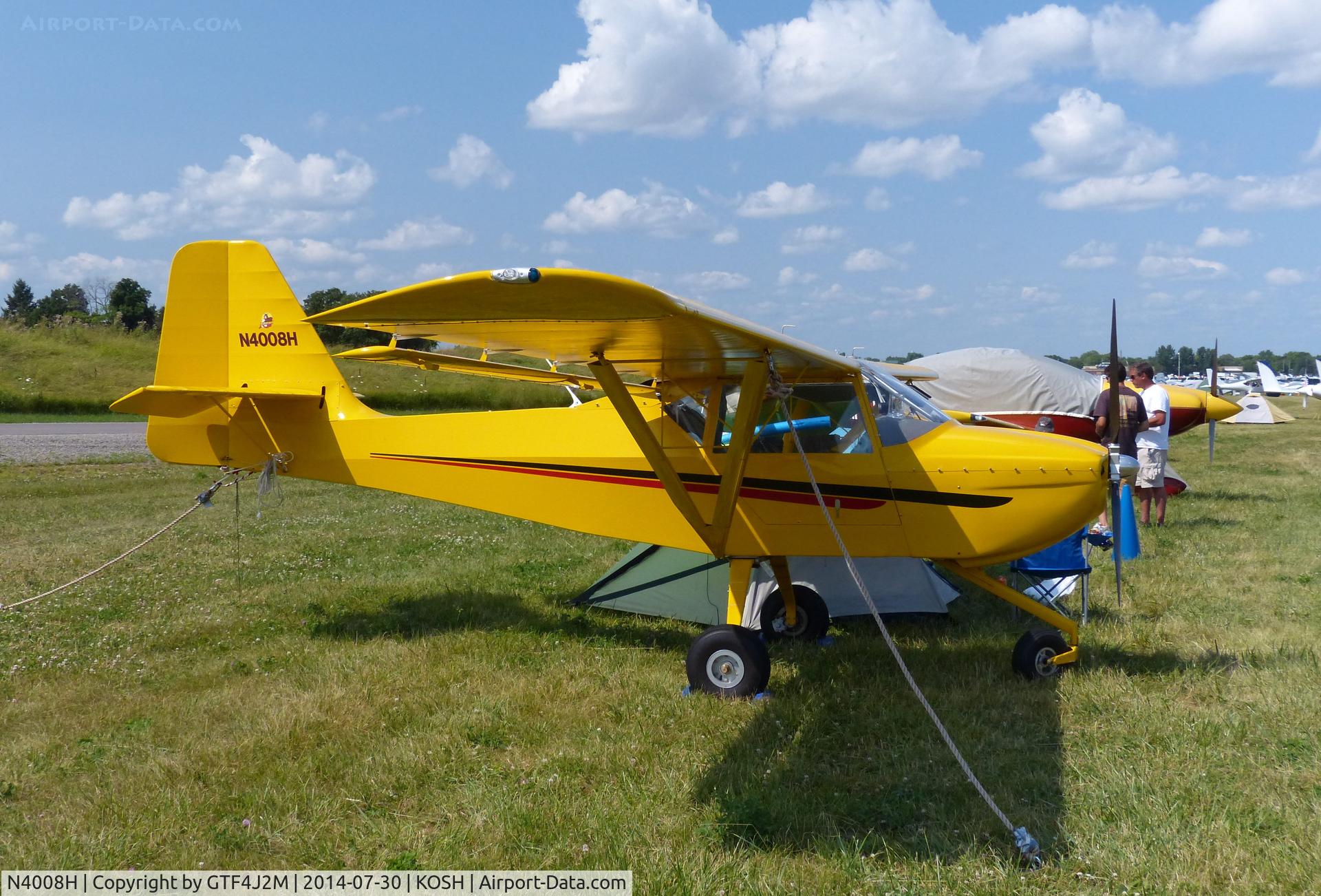N4008H, 2002 Skystar Kitfox Series 6 C/N S60001-013, N4008H  at Oshkosh 30.7.14
