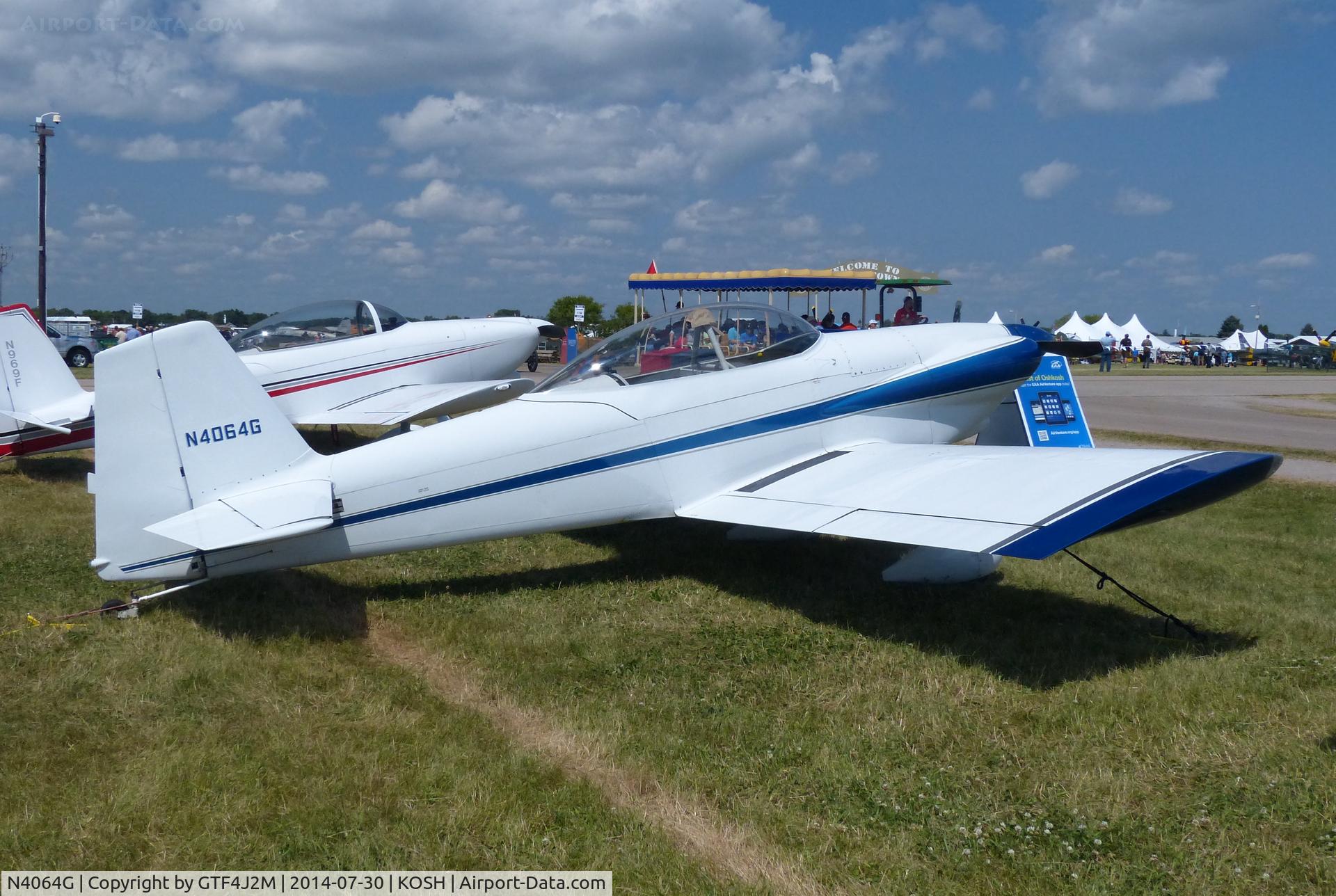 N4064G, 2001 Vans RV-4 C/N 3683, N4064G  at Oshkosh 30.7.14