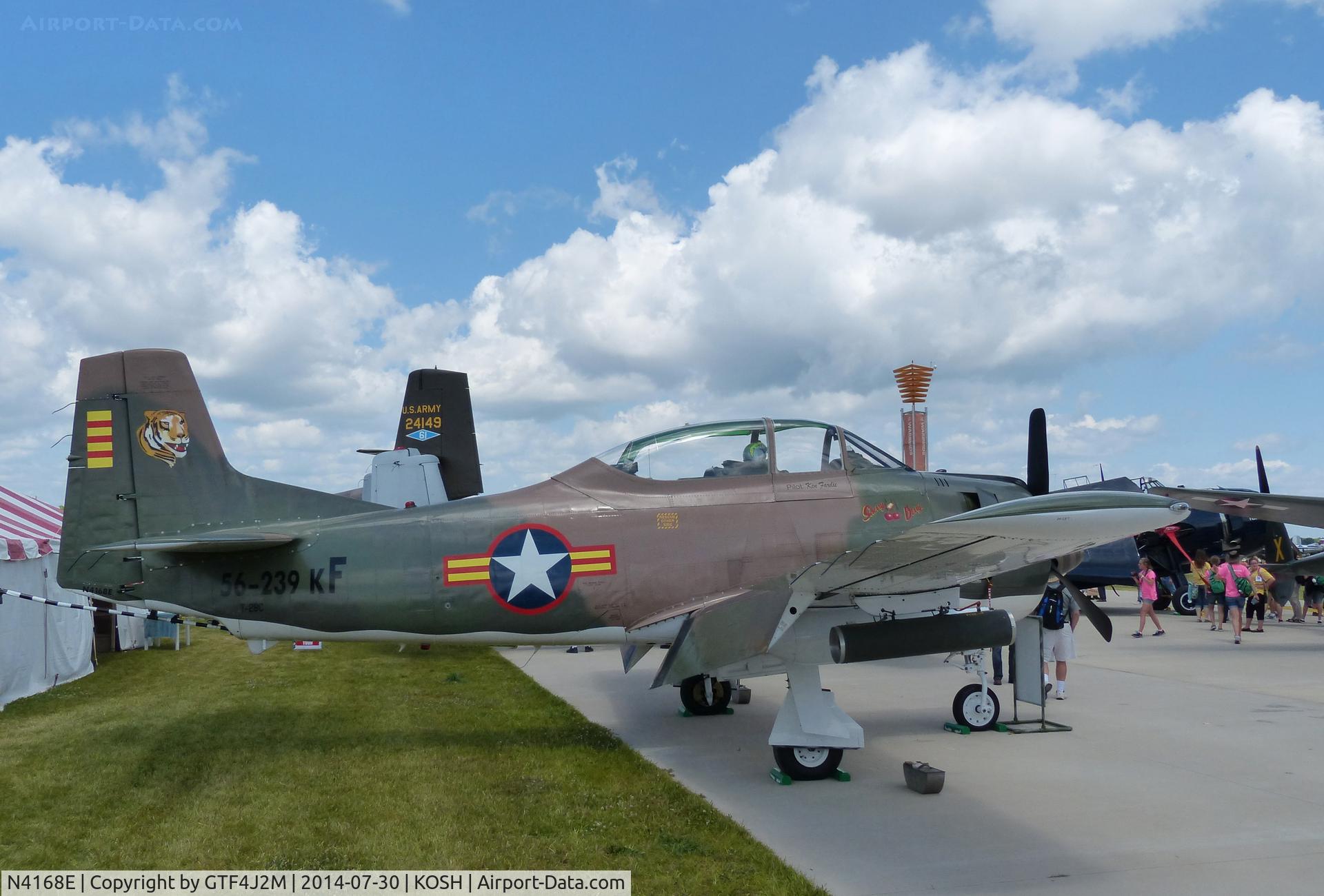N4168E, 1956 North American T-28C Trojan C/N 252-2, N4168E 
