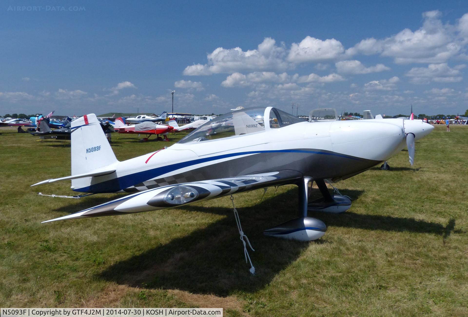N5093F, 2006 Vans RV-8 C/N 80900, N5093F  at Oshkosh 30.7.14