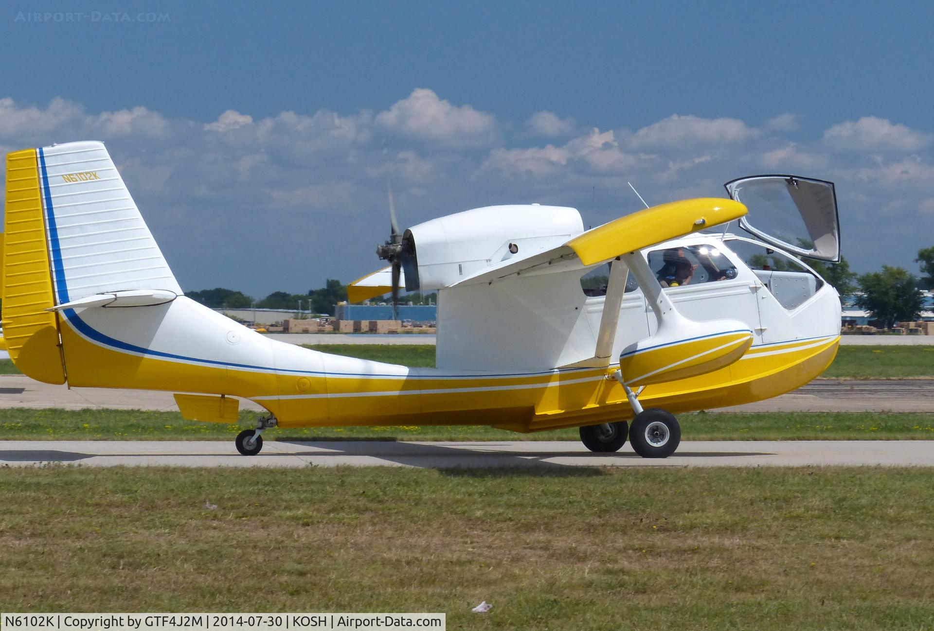 N6102K, 1947 Republic RC-3 Seabee C/N 285, N6102K  at Oshkosh 30.7.14