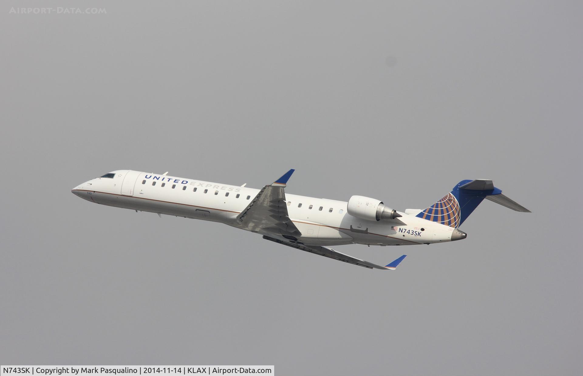 N743SK, 2005 Canadair CL-600-2C10 Regional Jet CRJ-700 C/N 10199, CL-600-2C10
