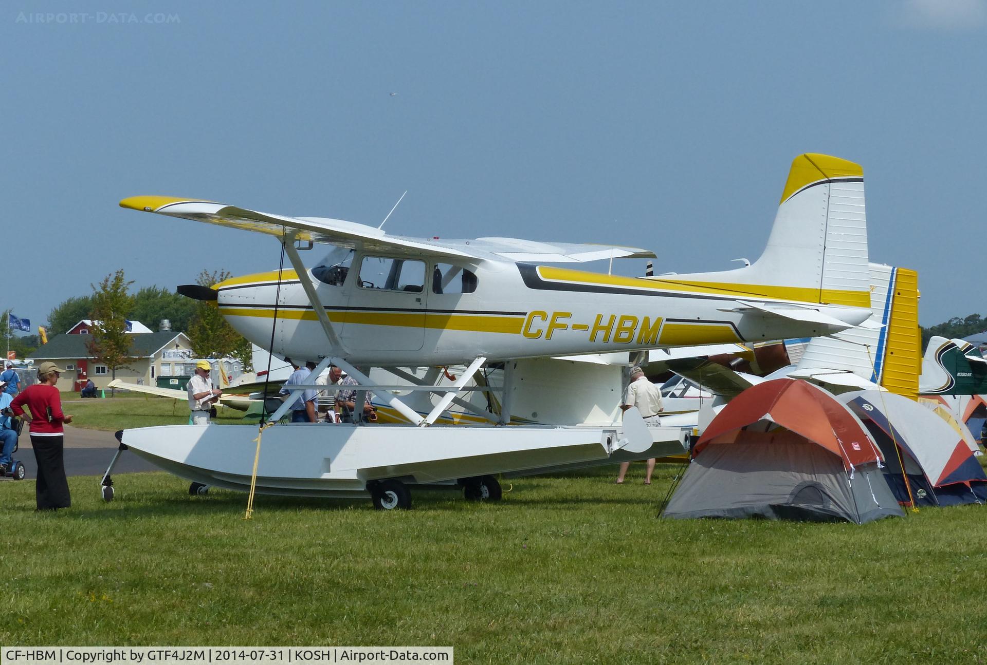 CF-HBM, 1953 Cessna 180 C/N 30117, at Oshkosh 31.7.14