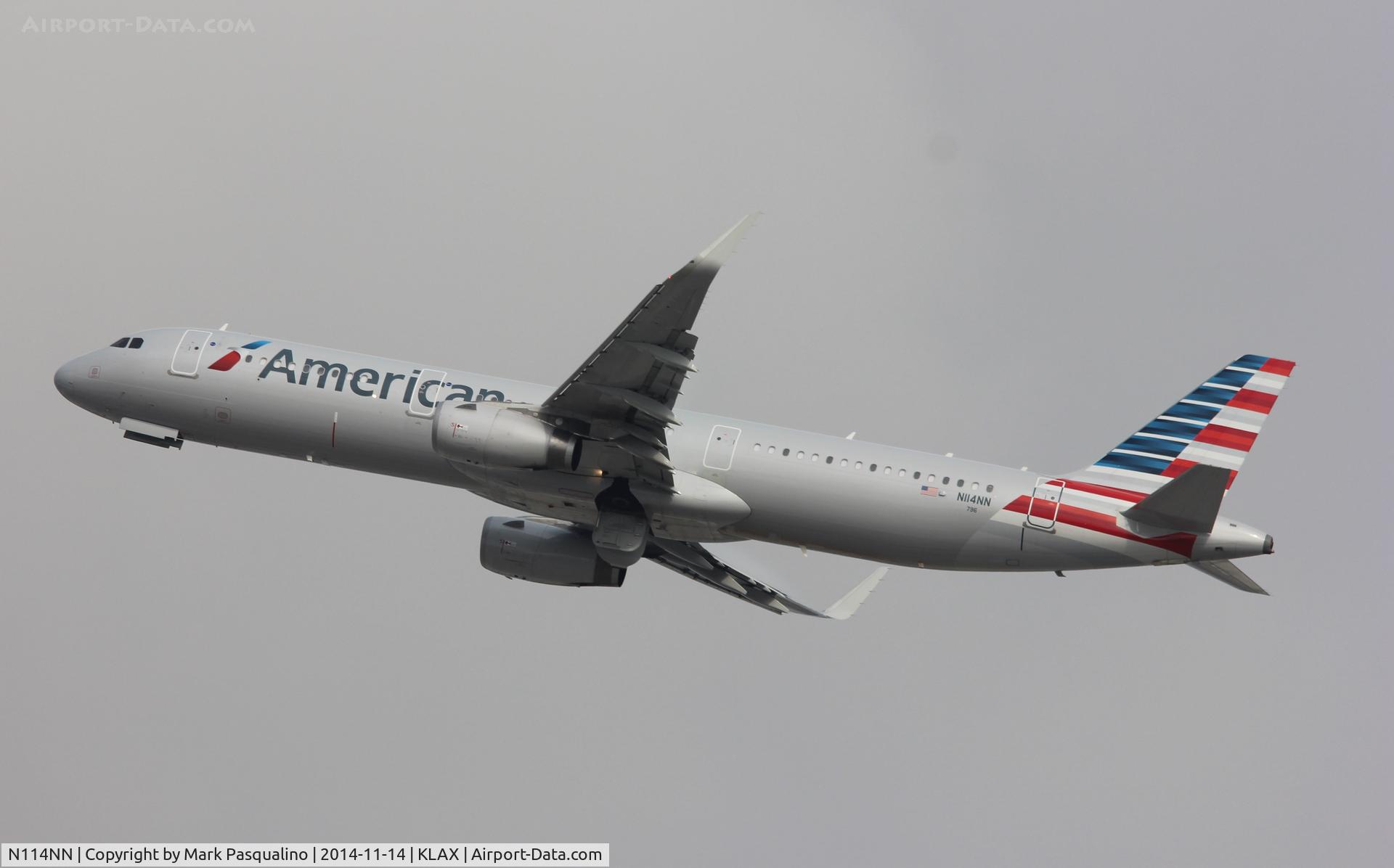 N114NN, 2014 Airbus A321-231 C/N 6046, Airbus A321