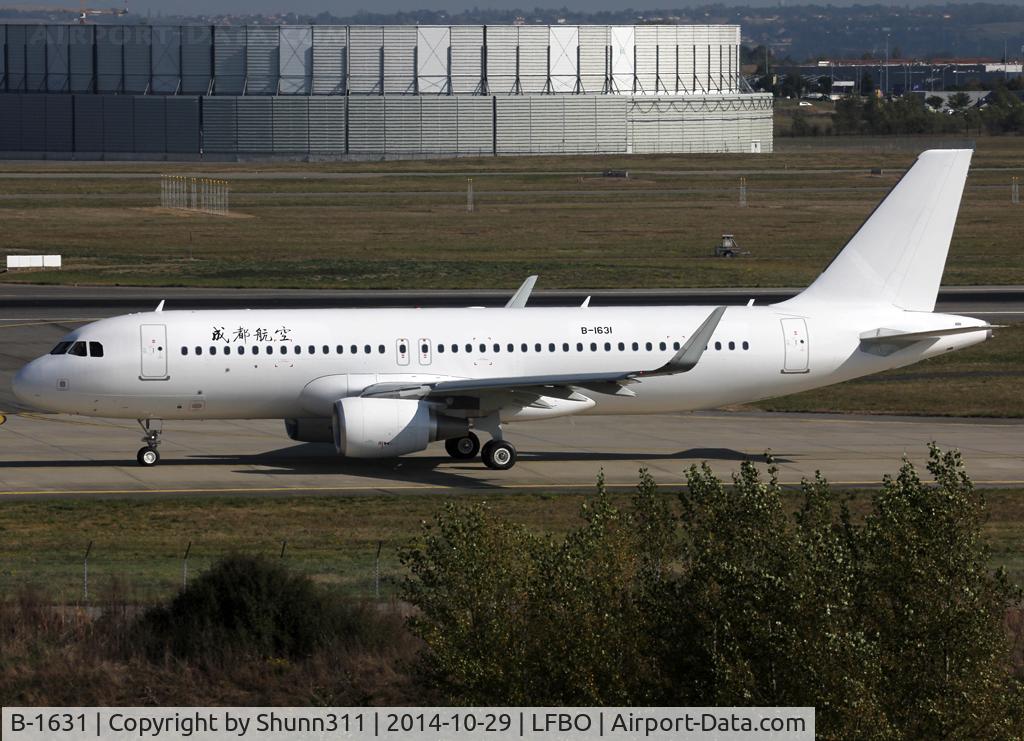 B-1631, 2014 Airbus A320-216 C/N 6281, Delivery day...